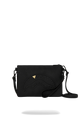 Borsa Sprayground BLACKED OUT EMBOSSED GOLD TOOTH CROSSOVER CLUTCH