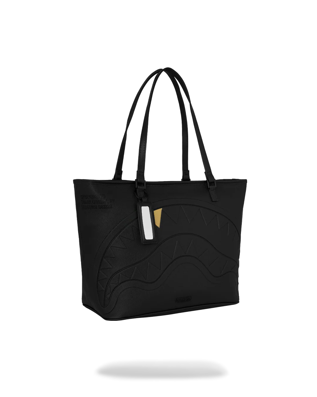 Bag Sprayground BLACKED OUT EMBOSSED GOLD TOOTH TOTE