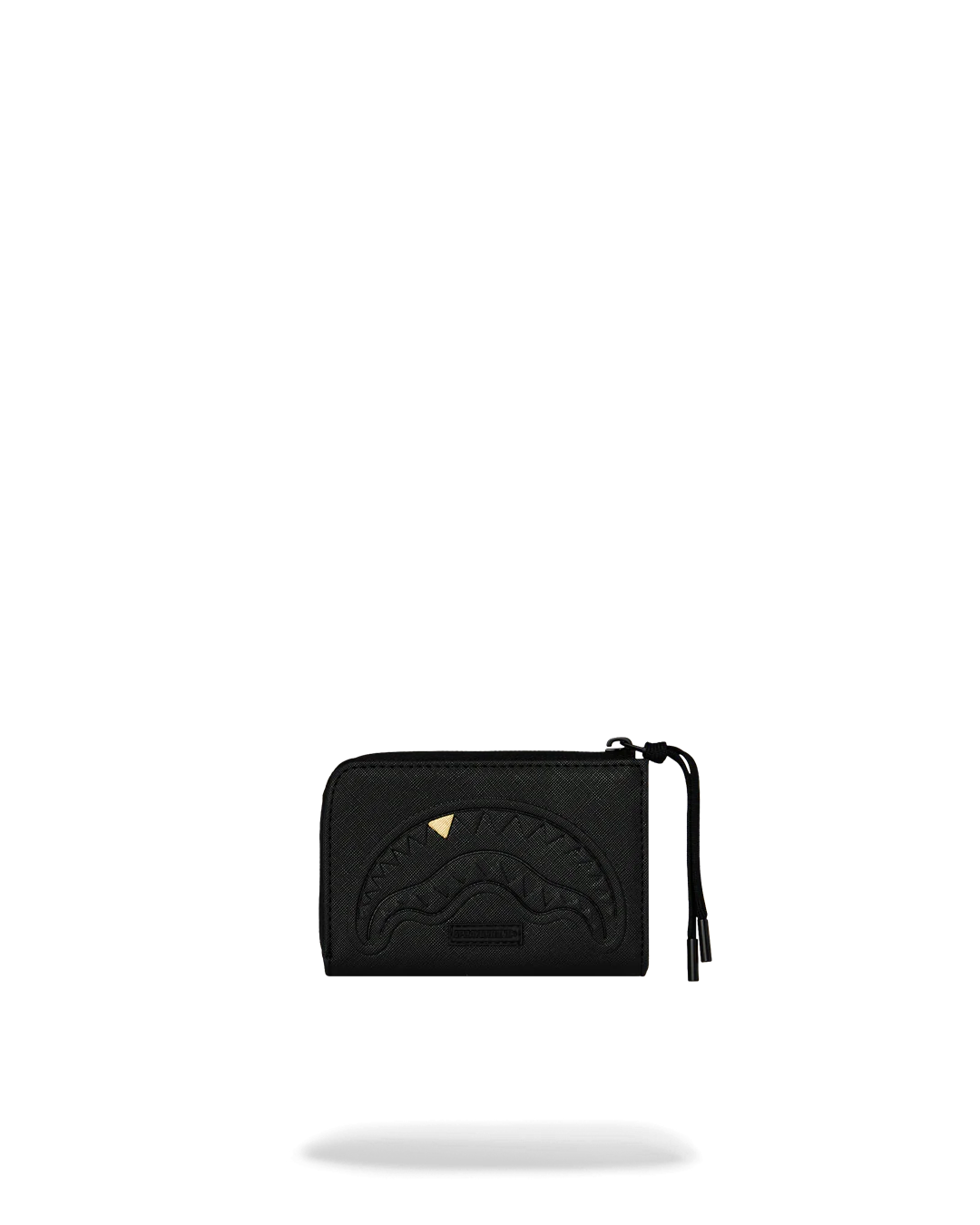 Portafoglio con portamonete Sprayground BLACKED OUT EMBOSSED GOLD TOOTH WALLET