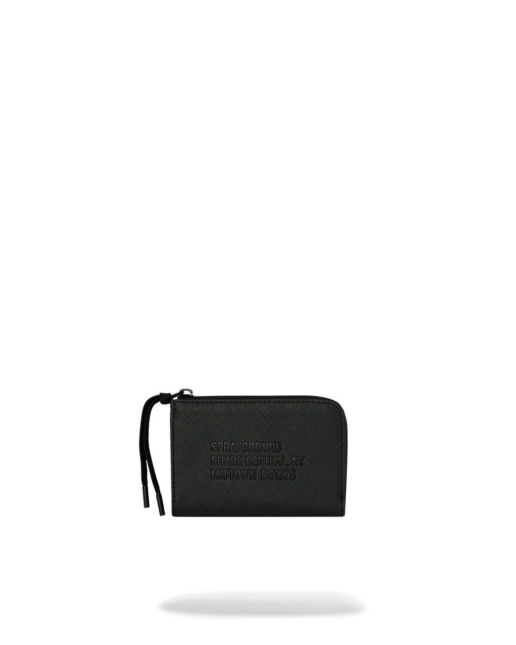 Portafoglio con portamonete Sprayground BLACKED OUT EMBOSSED GOLD TOOTH WALLET