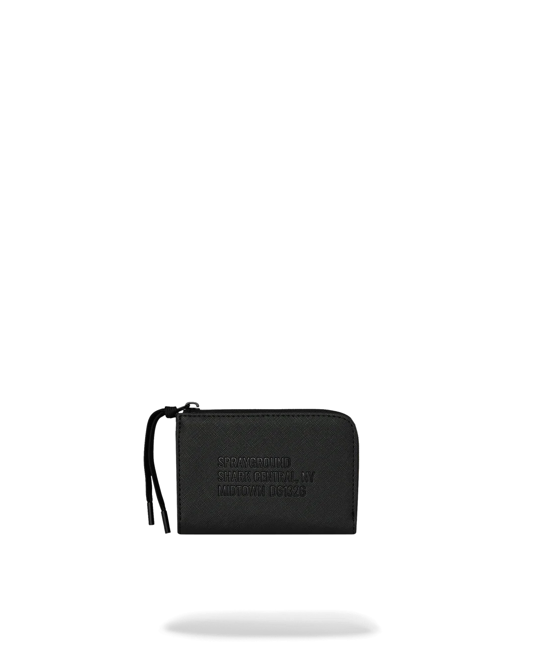 Portafoglio con portamonete Sprayground BLACKED OUT EMBOSSED GOLD TOOTH WALLET
