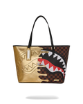 Bag Sprayground SHARKS IN PARIS GOLD DRIP TOTE