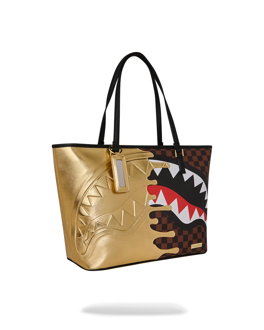 Bag Sprayground SHARKS IN PARIS GOLD DRIP TOTE