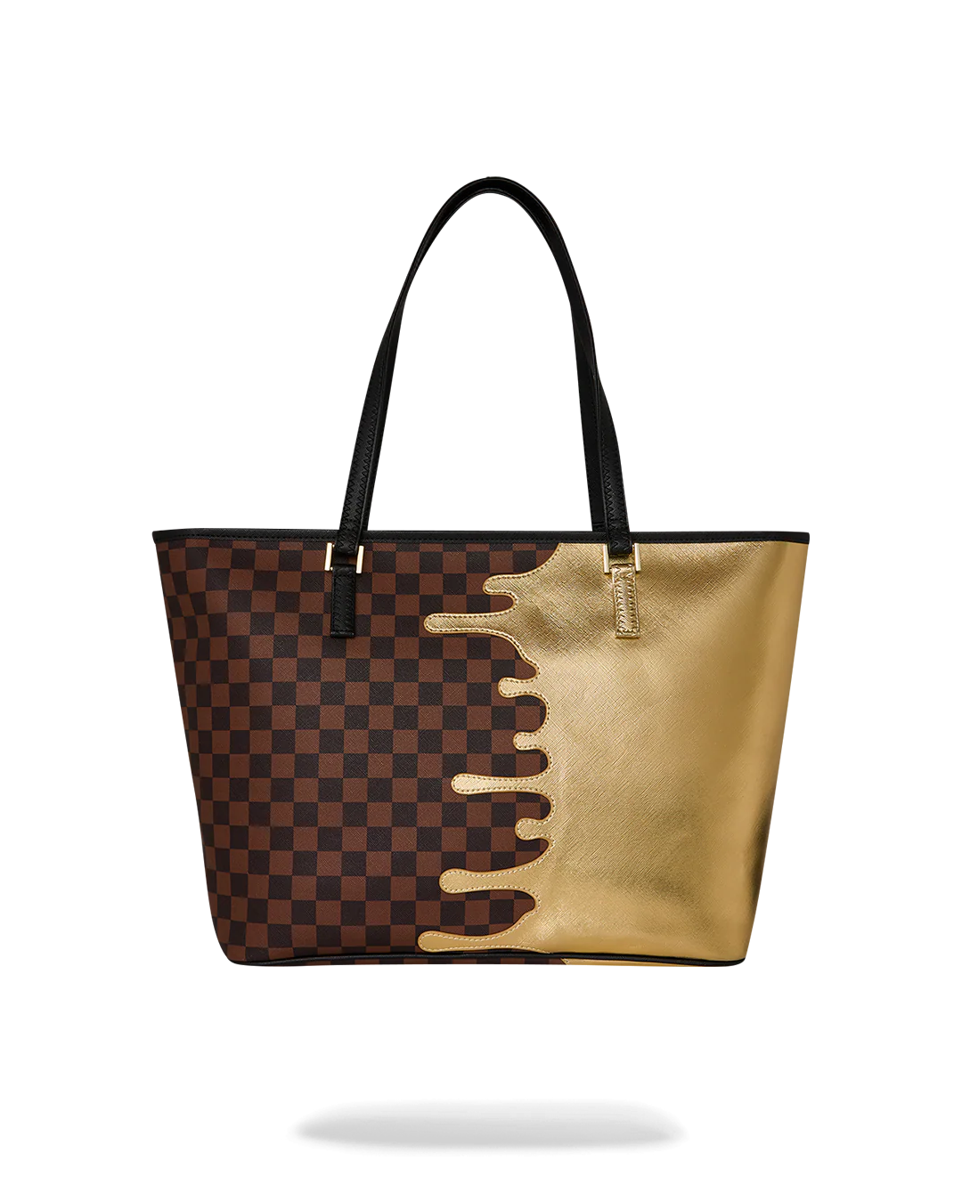 Bag Sprayground SHARKS IN PARIS GOLD DRIP TOTE