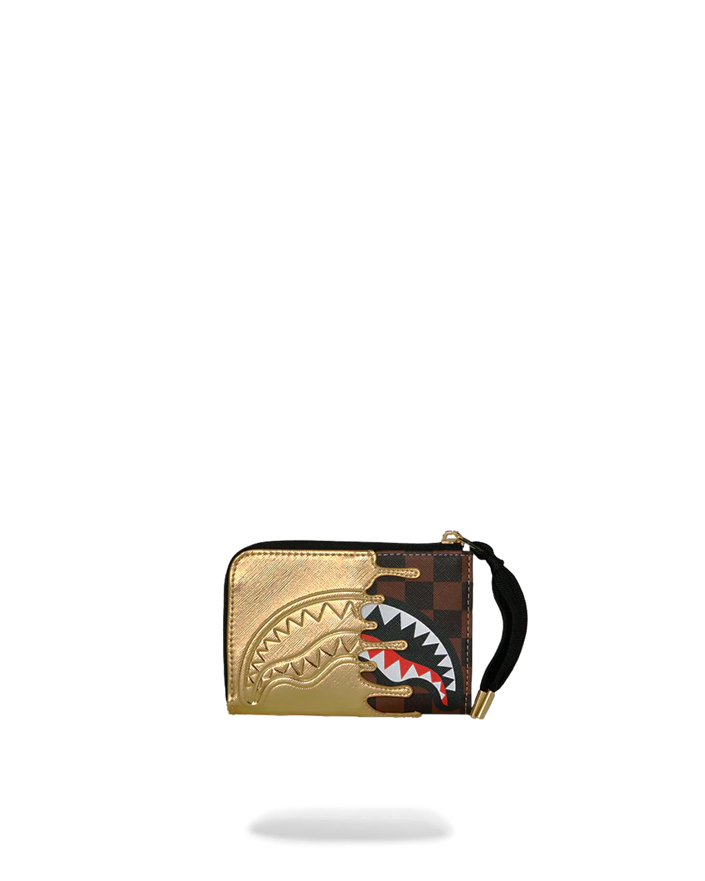  Sprayground SHARKS IN PARIS GOLD DRIP WALLET