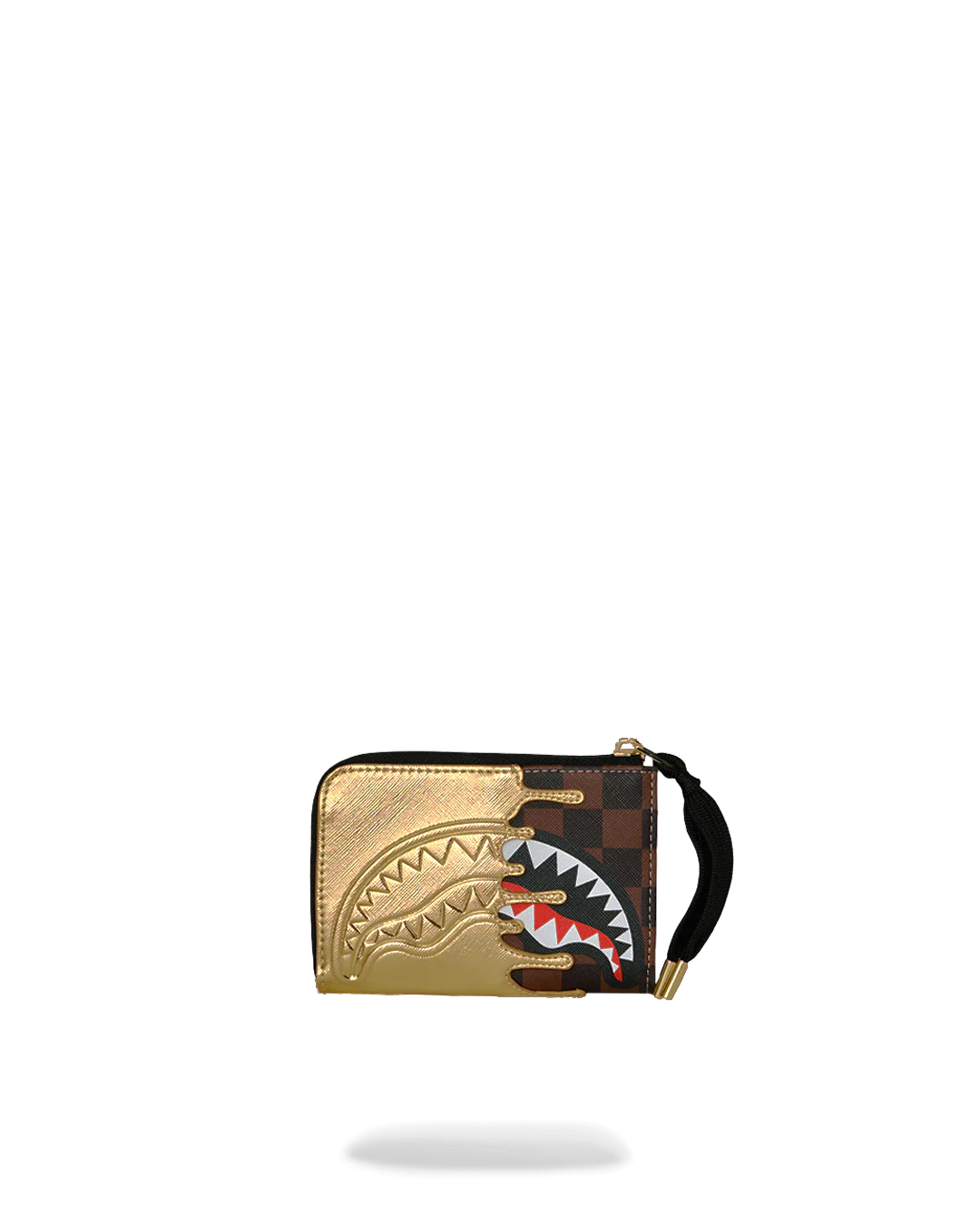  Sprayground SHARKS IN PARIS GOLD DRIP WALLET