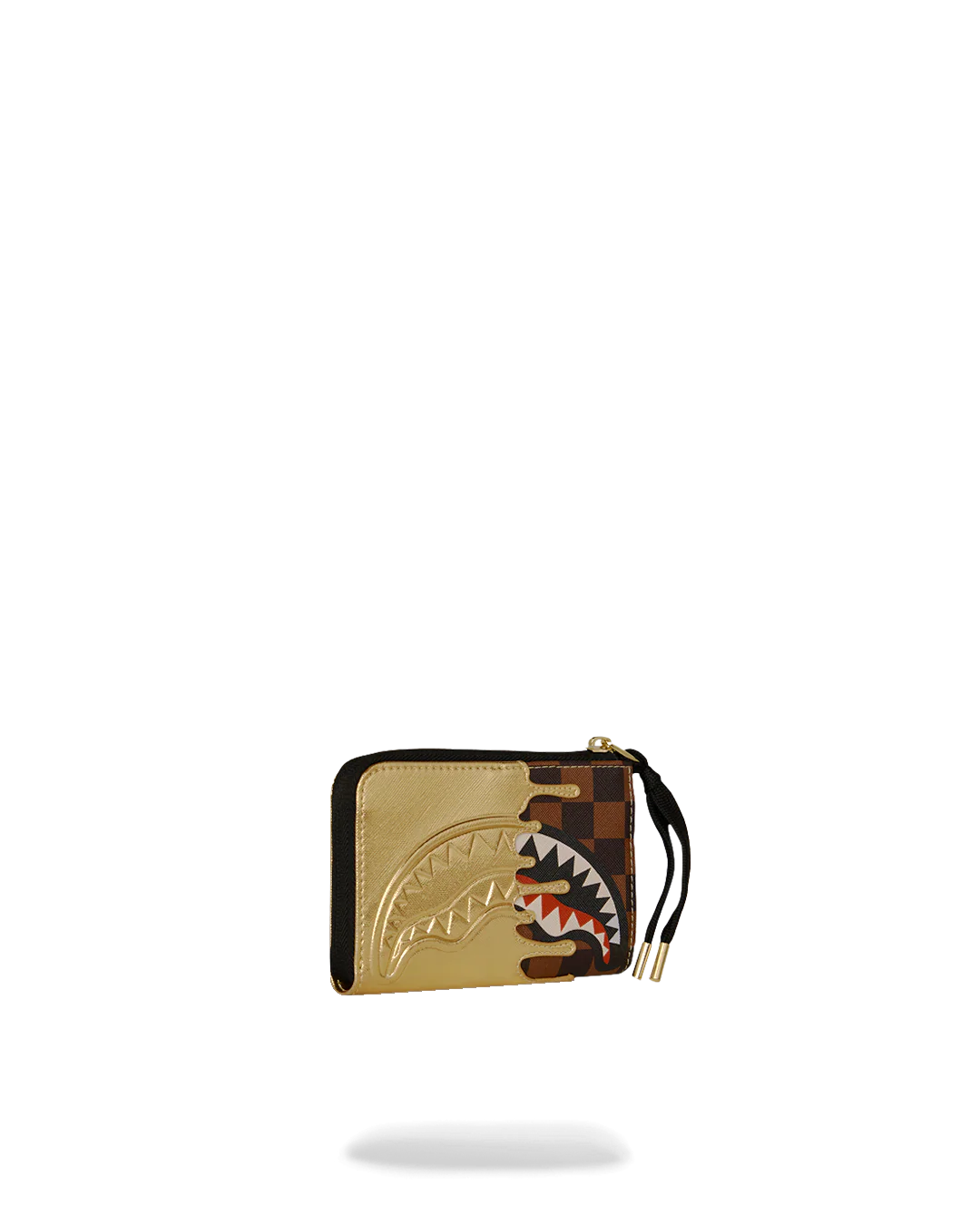  Sprayground SHARKS IN PARIS GOLD DRIP WALLET
