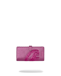 Wallet Sprayground METALLIC PINK METALLIC DRIP SINGLE FOLD WALLET