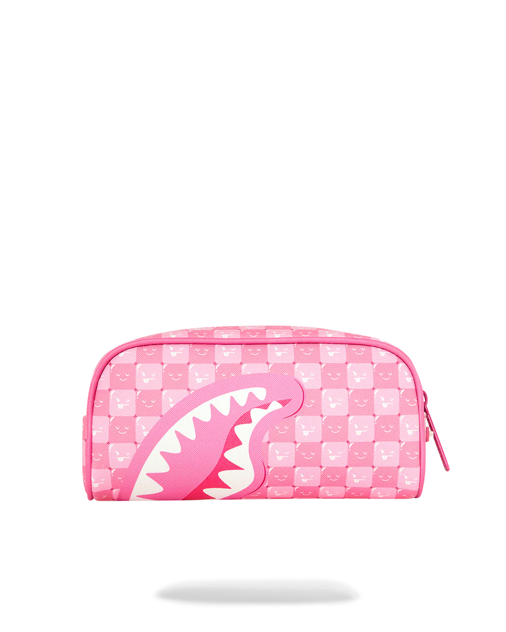  Sprayground PINK NEW CHECK FACES POUCH