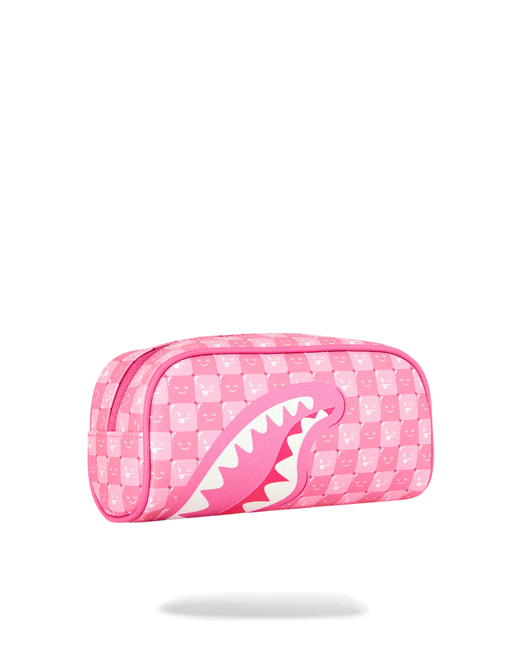  Sprayground PINK NEW CHECK FACES POUCH