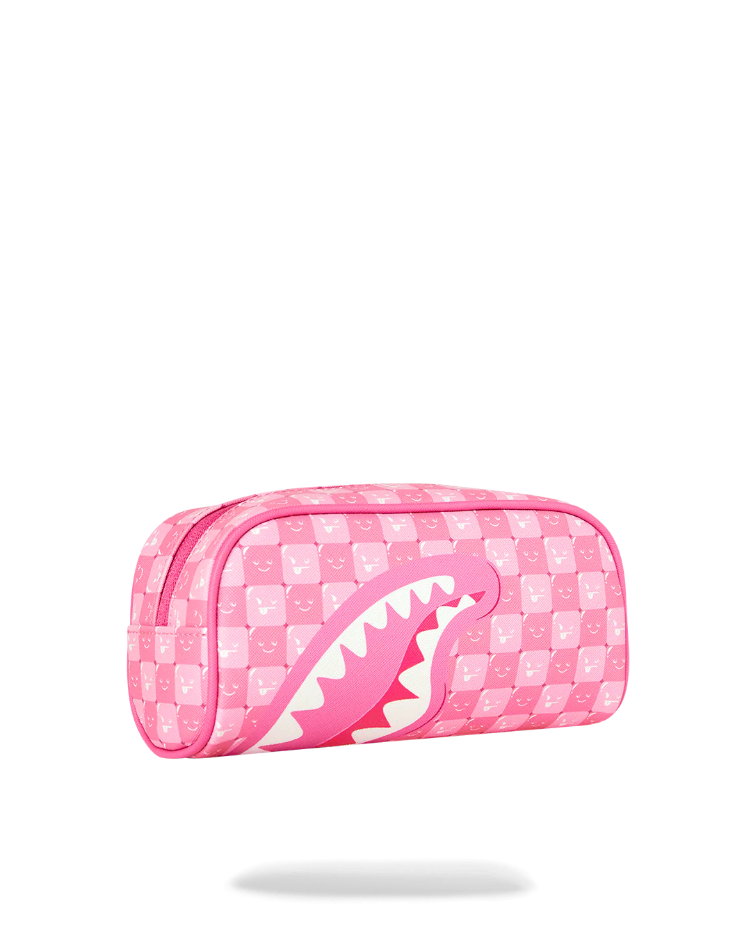  Sprayground PINK NEW CHECK FACES POUCH