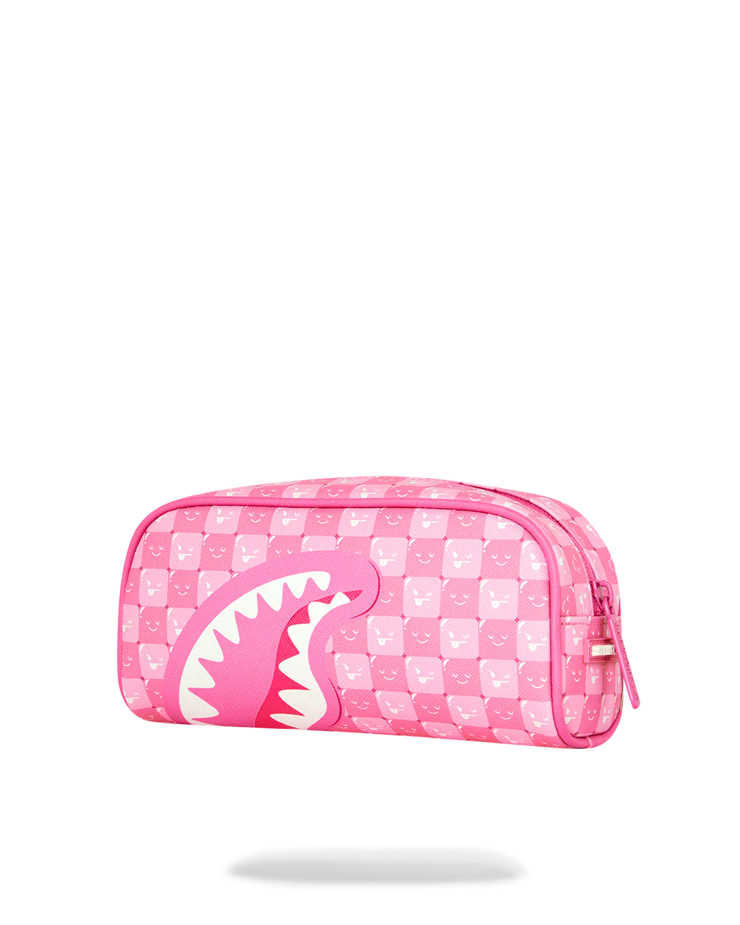  Sprayground PINK NEW CHECK FACES POUCH