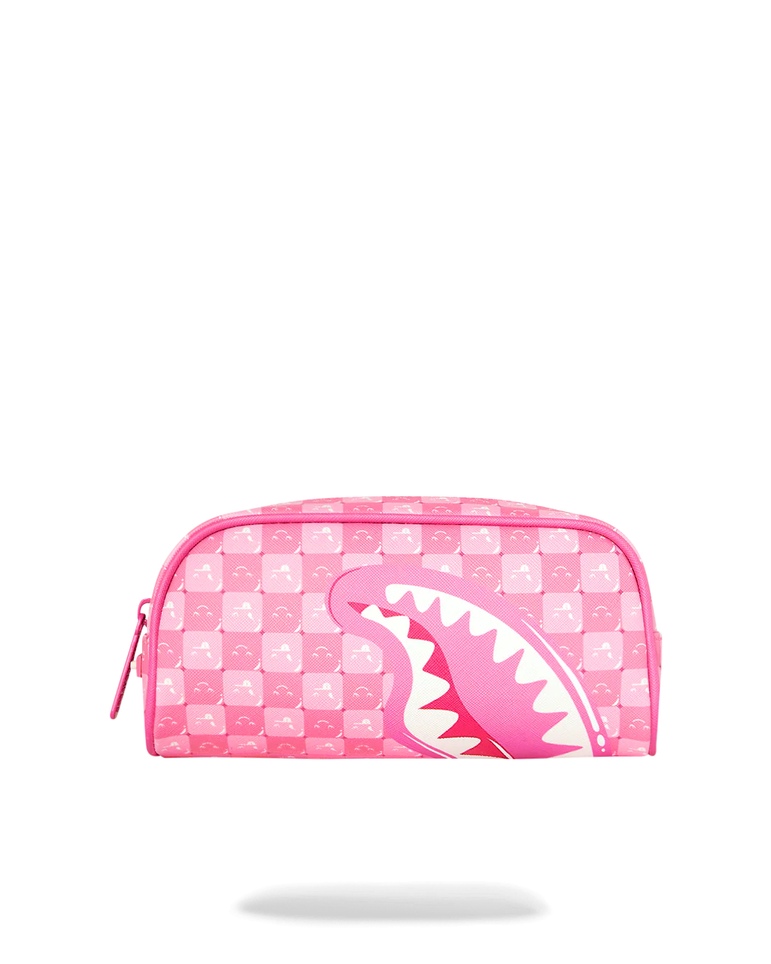  Sprayground PINK NEW CHECK FACES POUCH