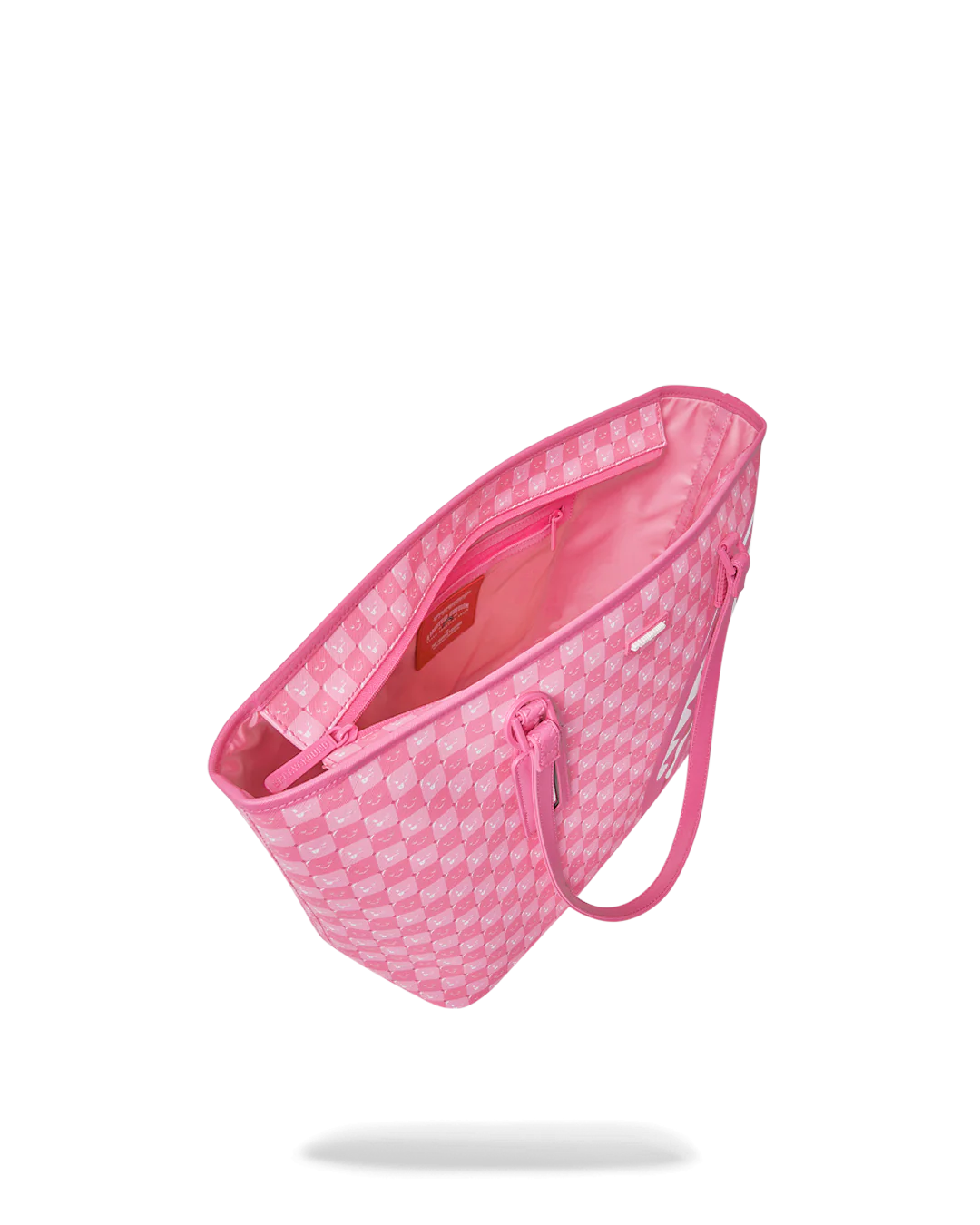 Borsa Sprayground PINK NEW CHECK FACES TOTE