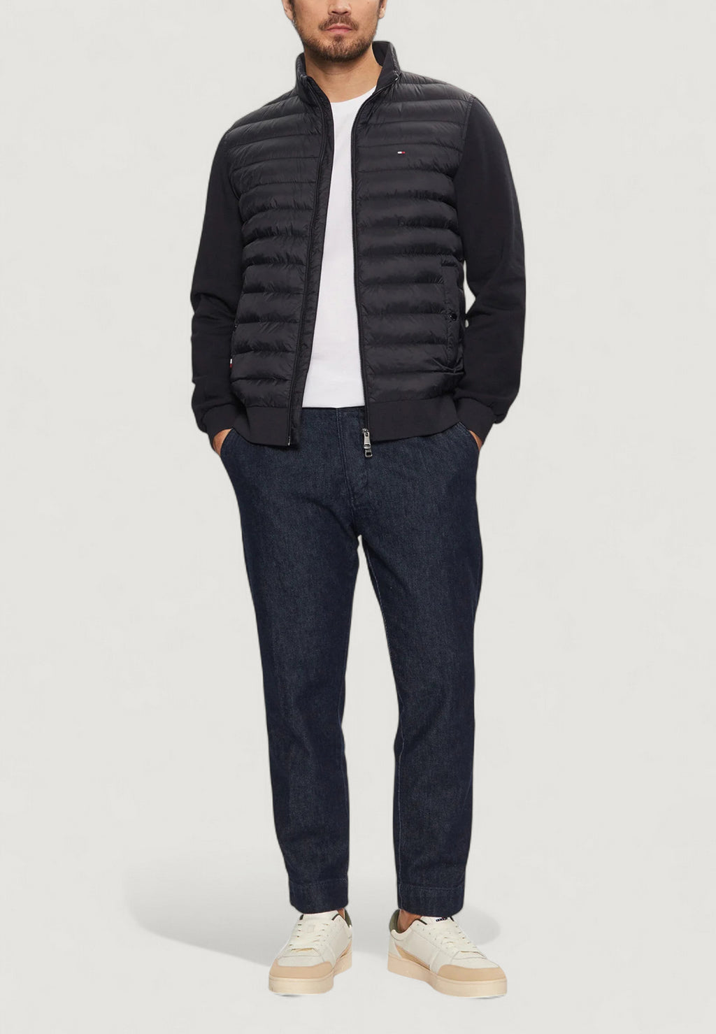 Down Jacket Tommy Hilfiger MIX MEDIA STAND CLLR