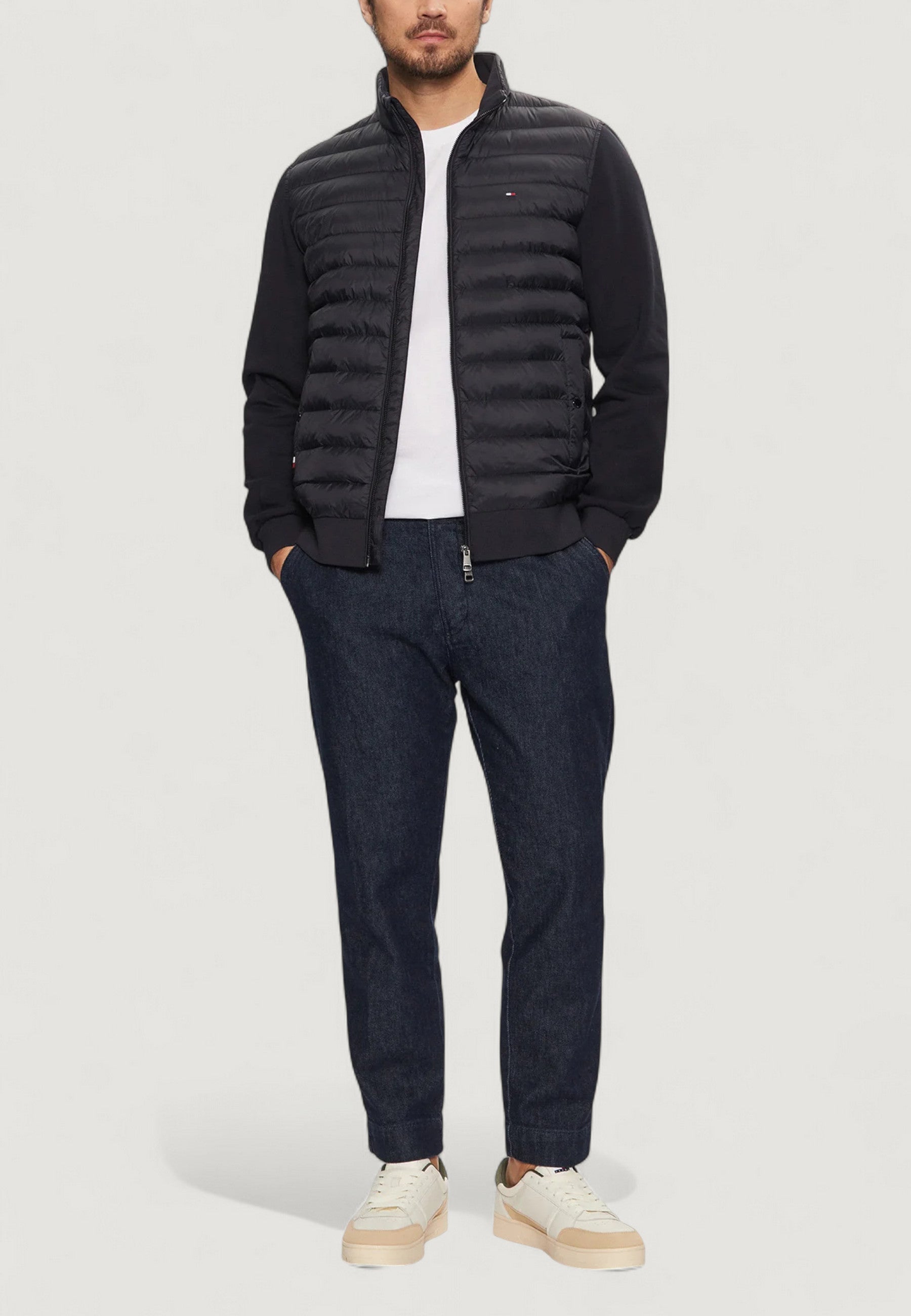 Down Jacket Tommy Hilfiger MIX MEDIA STAND CLLR