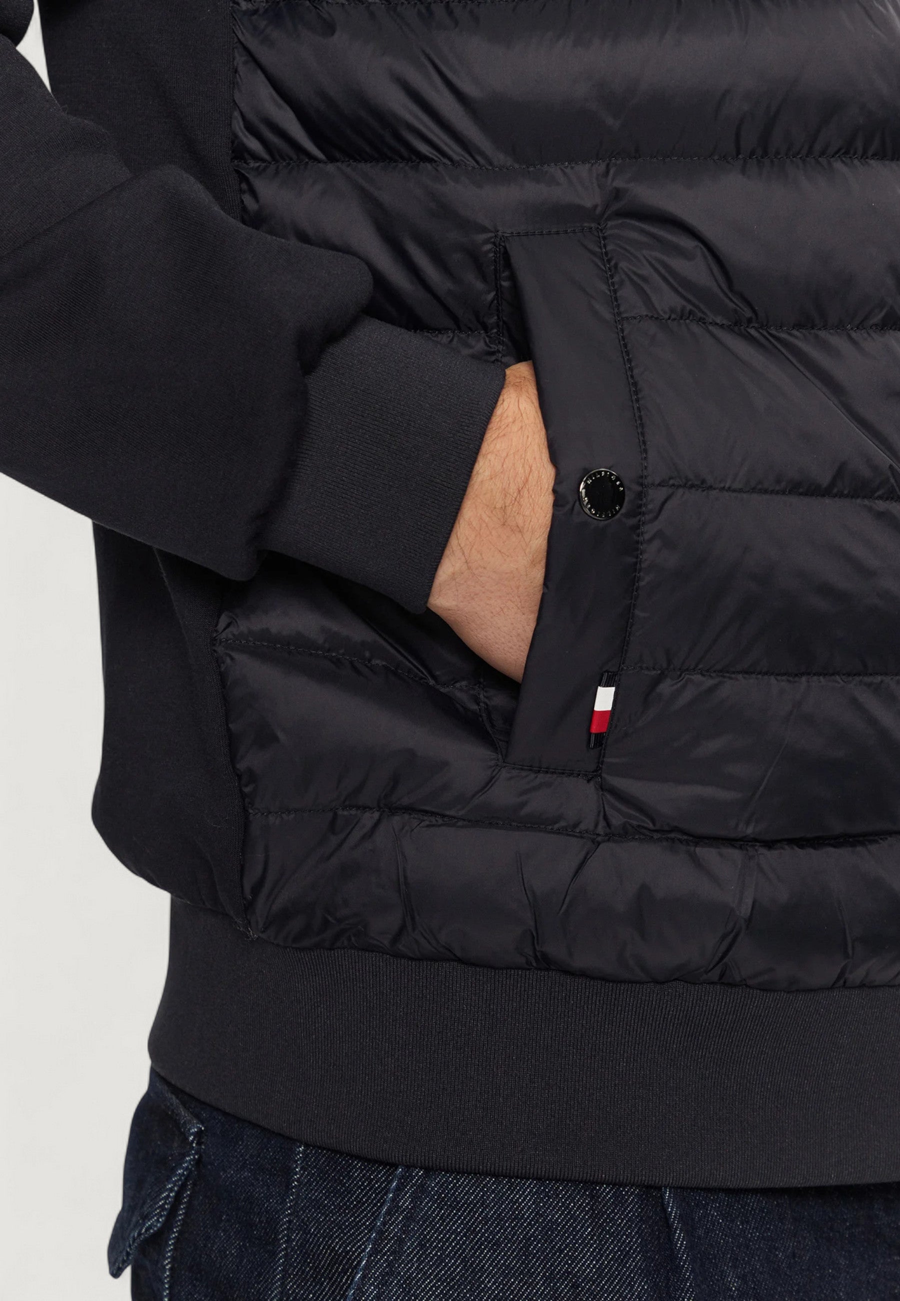 Down Jacket Tommy Hilfiger MIX MEDIA STAND CLLR