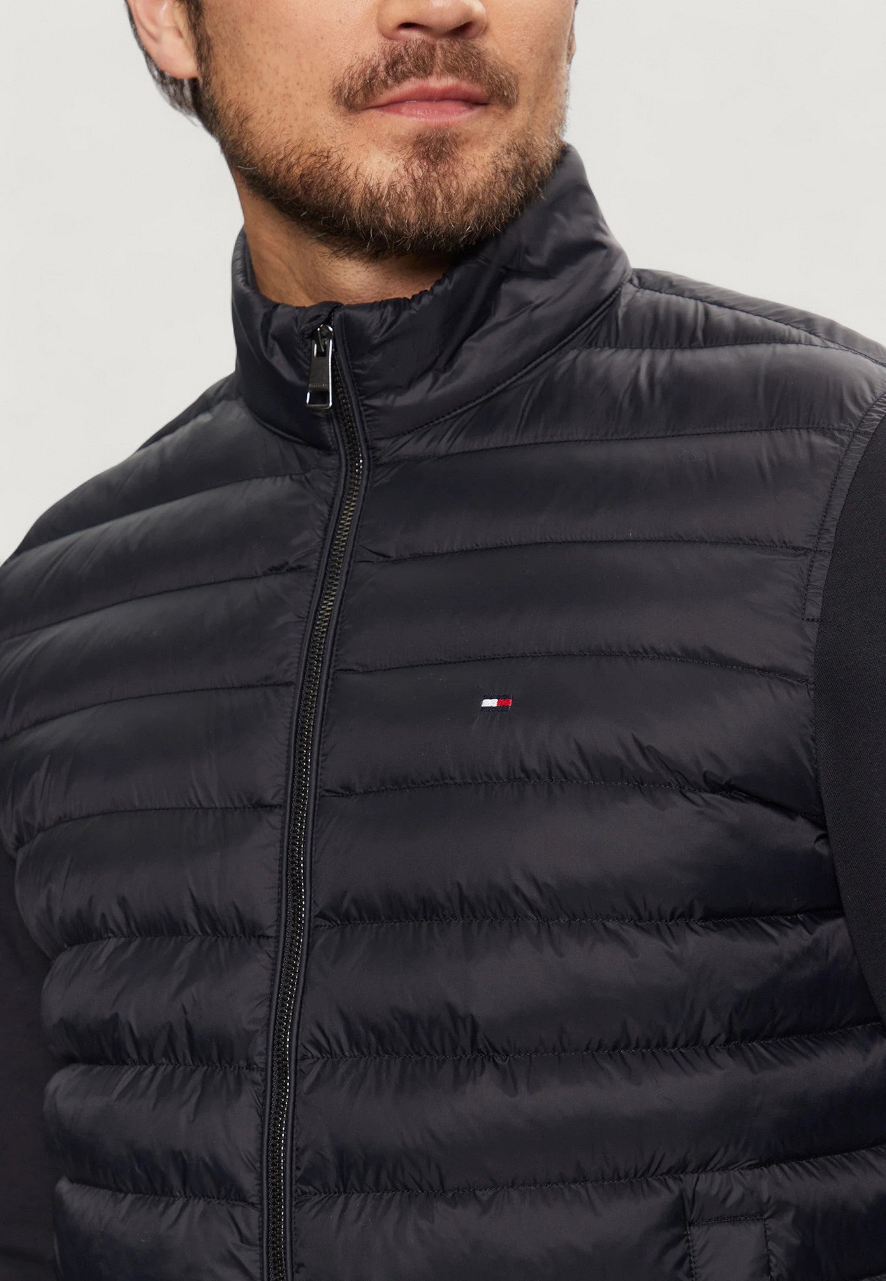 Down Jacket Tommy Hilfiger MIX MEDIA STAND CLLR