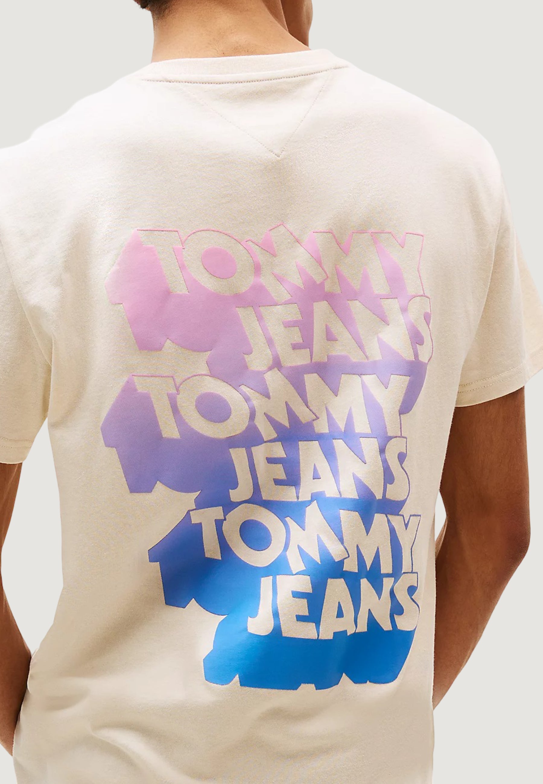 T-shirt Tommy Hilfiger Jeans TJM REG STACK BACKPR