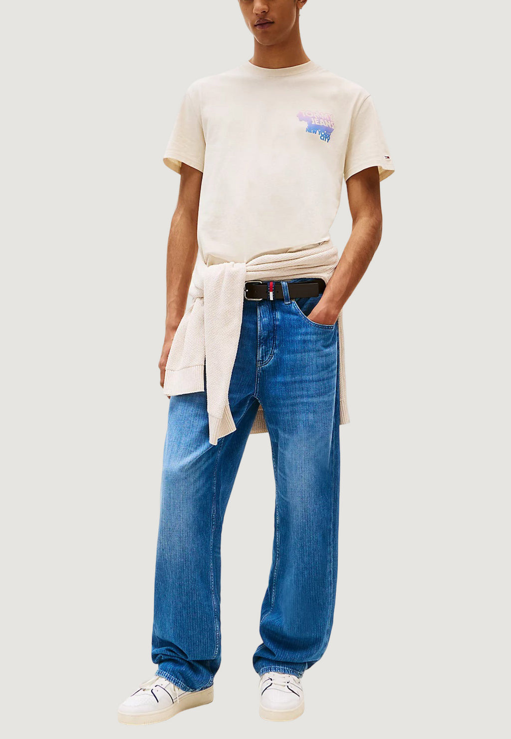 T-shirt Tommy Hilfiger Jeans TJM REG STACK BACKPR