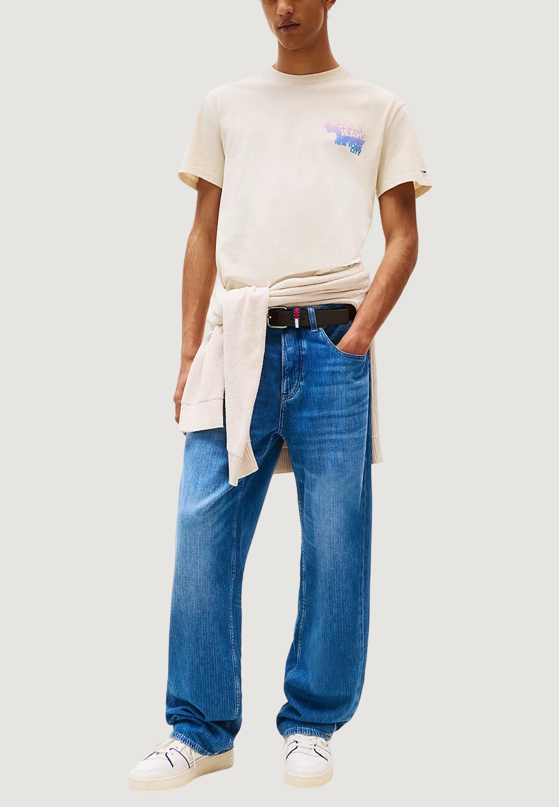 T-shirt Tommy Hilfiger Jeans TJM REG STACK BACKPR