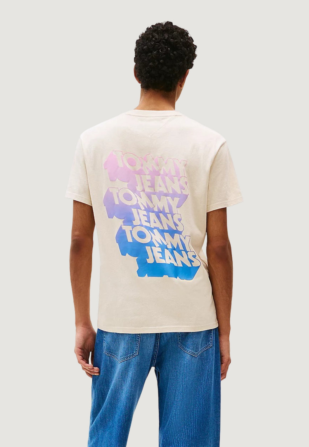 T-shirt Tommy Hilfiger Jeans TJM REG STACK BACKPR