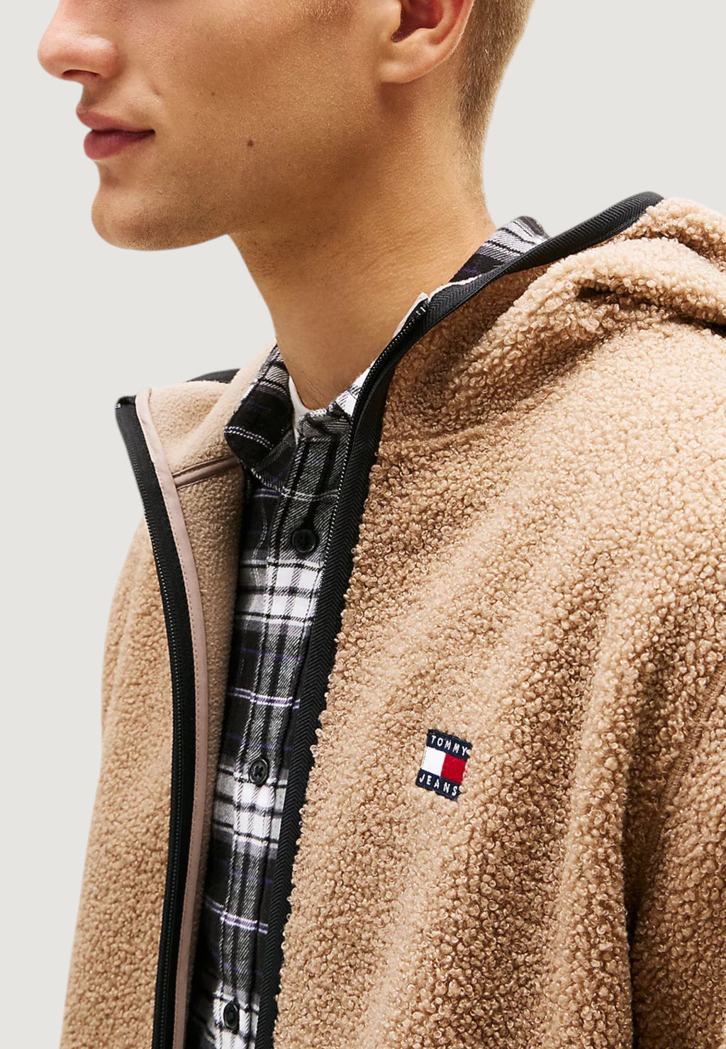 Hoodie Tommy Hilfiger Jeans TJM REG BADGE TEDDY