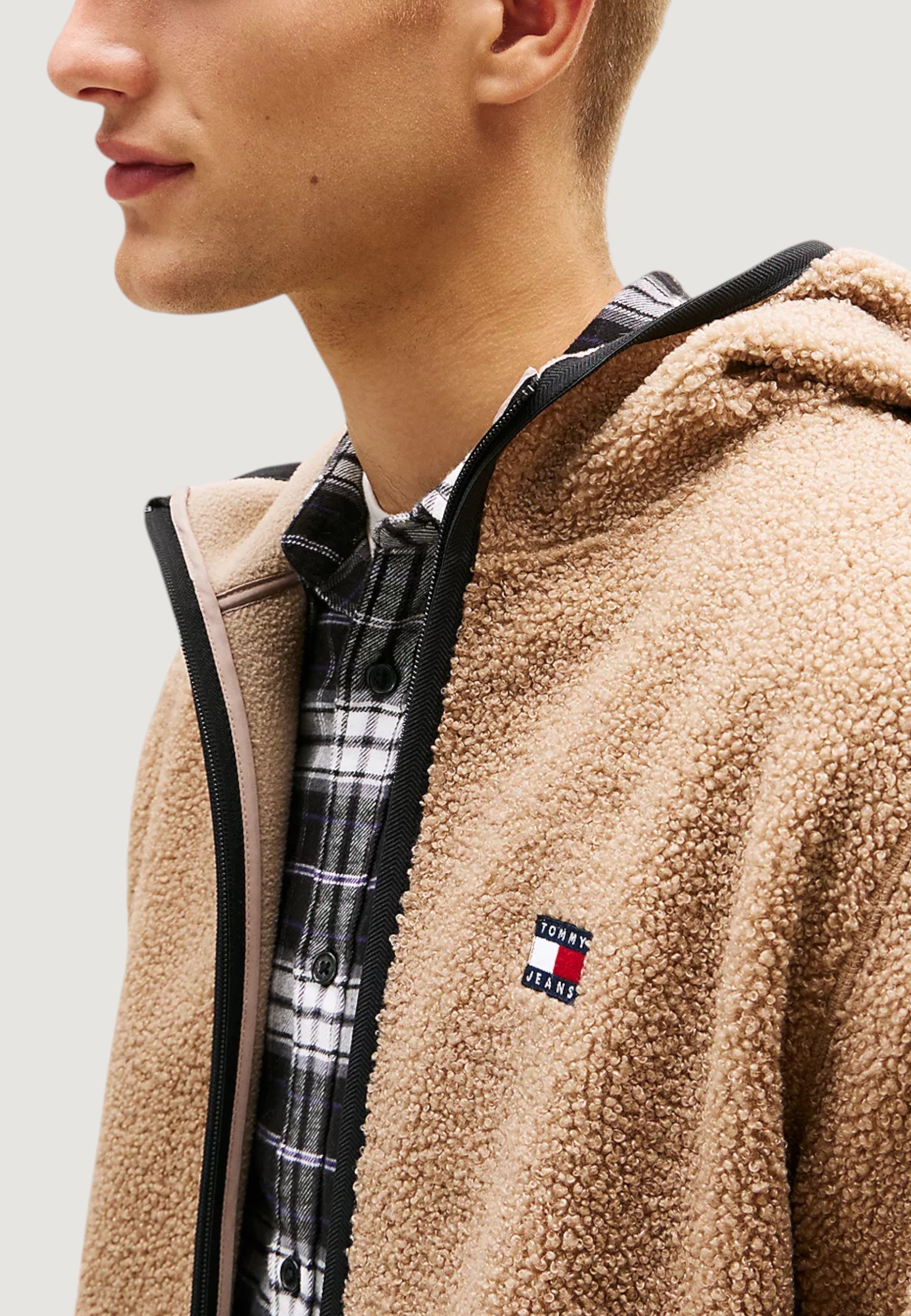 Hoodie Tommy Hilfiger Jeans TJM REG BADGE TEDDY