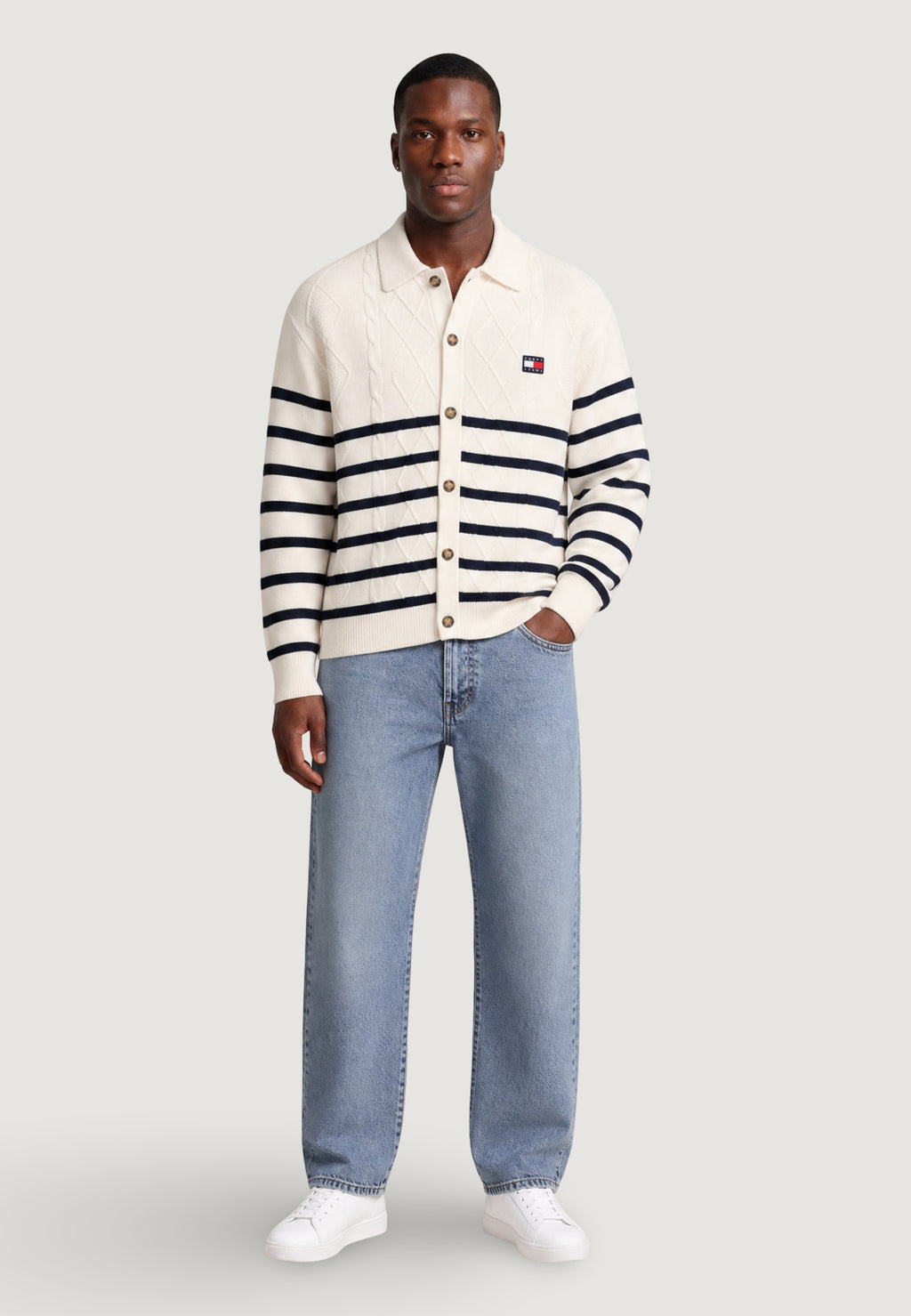 Felpa senza cappuccio Tommy Hilfiger Jeans DM0DM23210