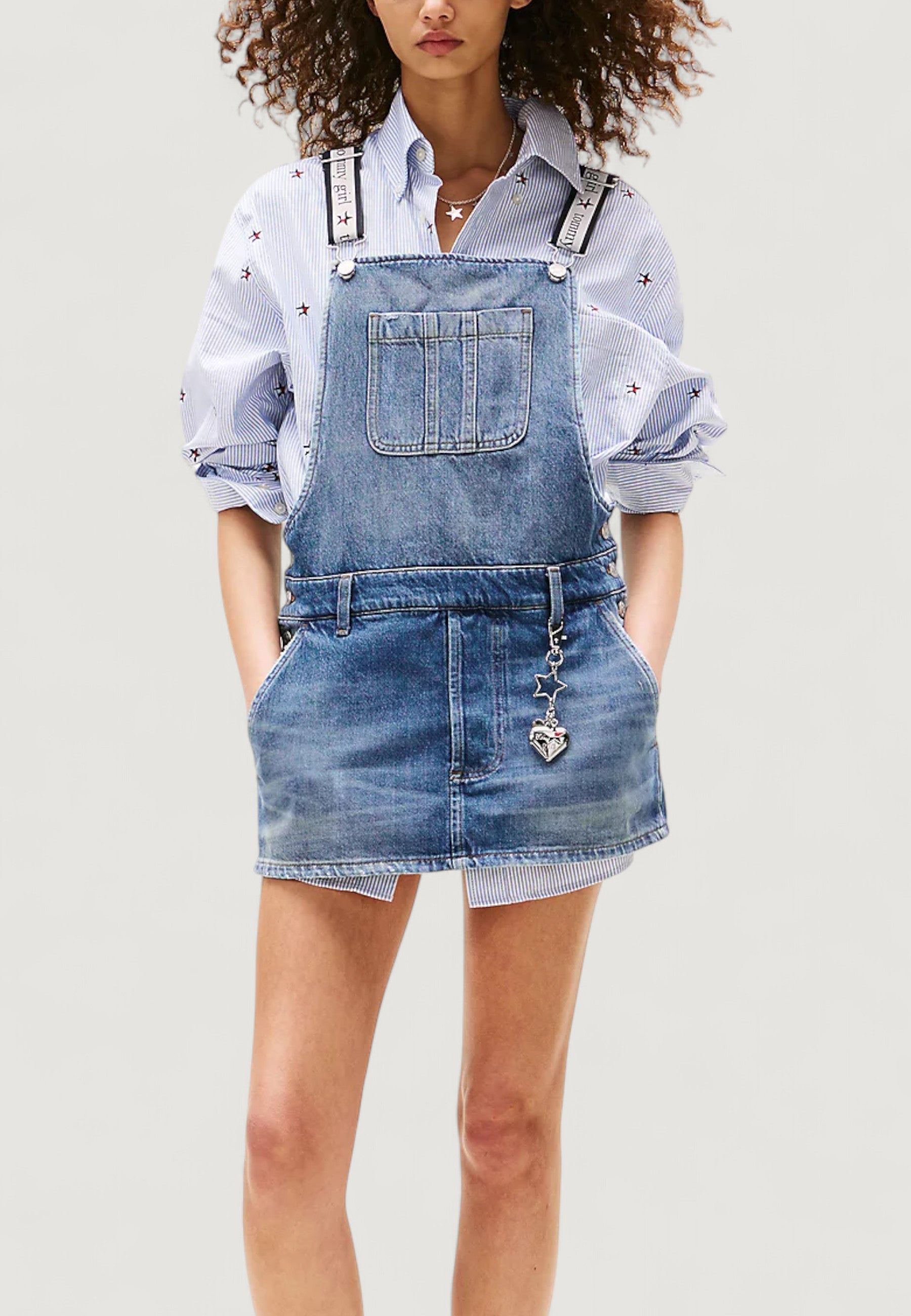 Salopette gonna Tommy Hilfiger Jeans TOMMY GIRL DENIM DUN