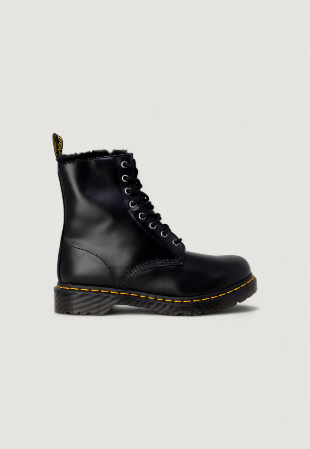 Combats boots Dr. Martens 1460 SERENA DARK GREY