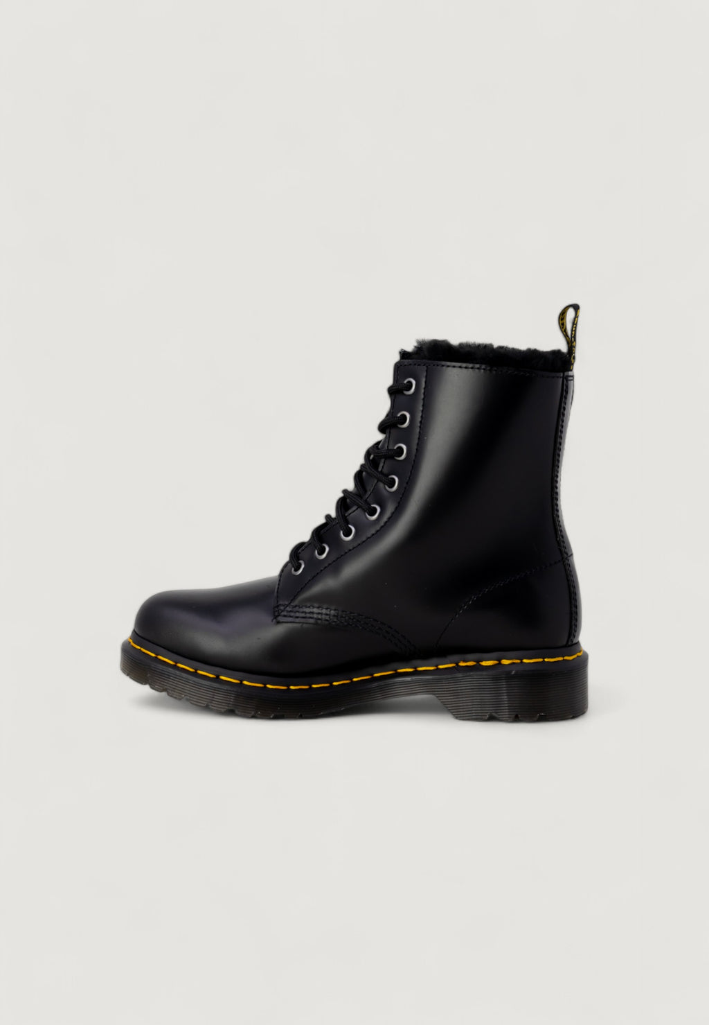 Combats boots Dr. Martens 1460 SERENA DARK GREY