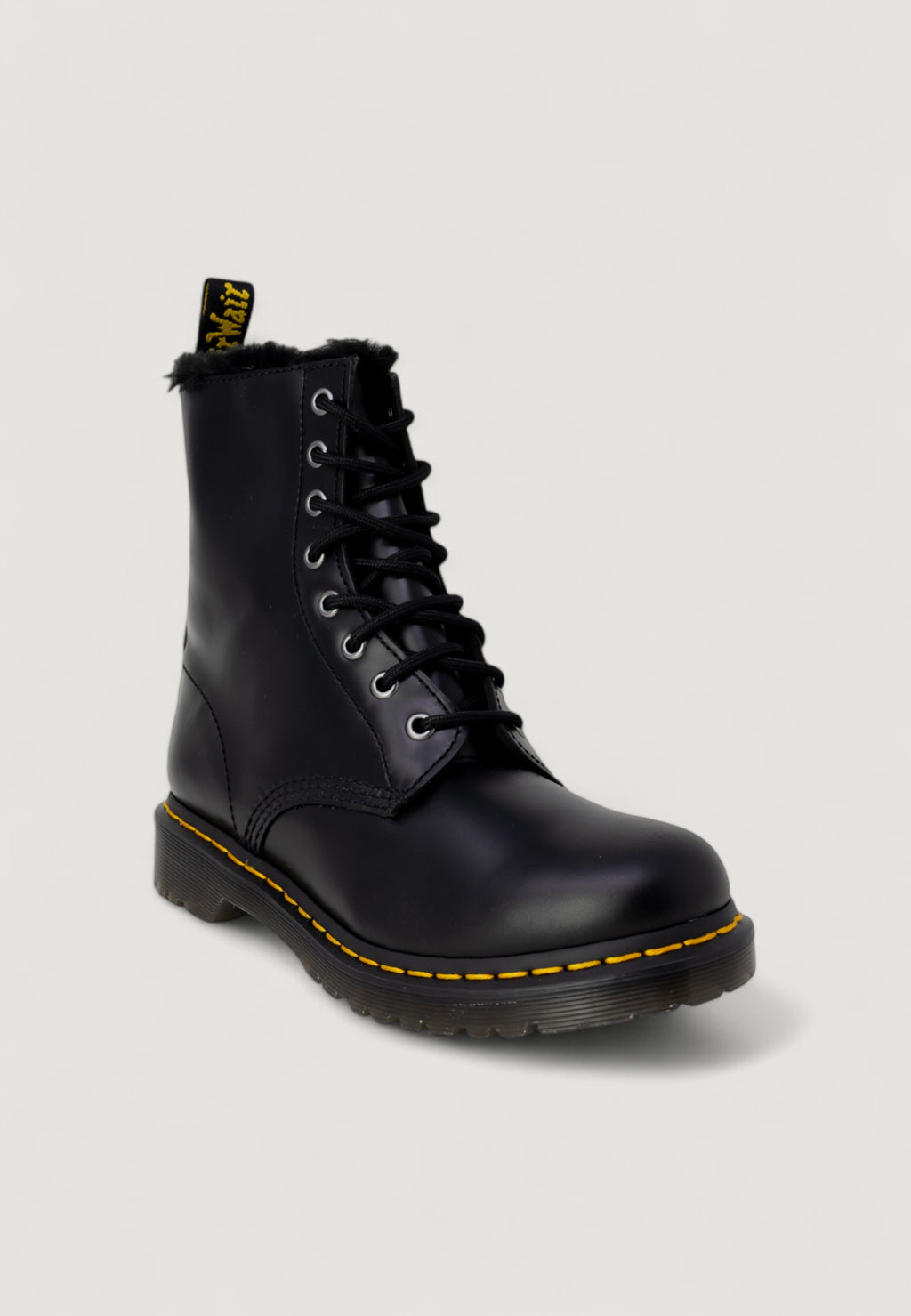 Combats boots Dr. Martens 1460 SERENA DARK GREY