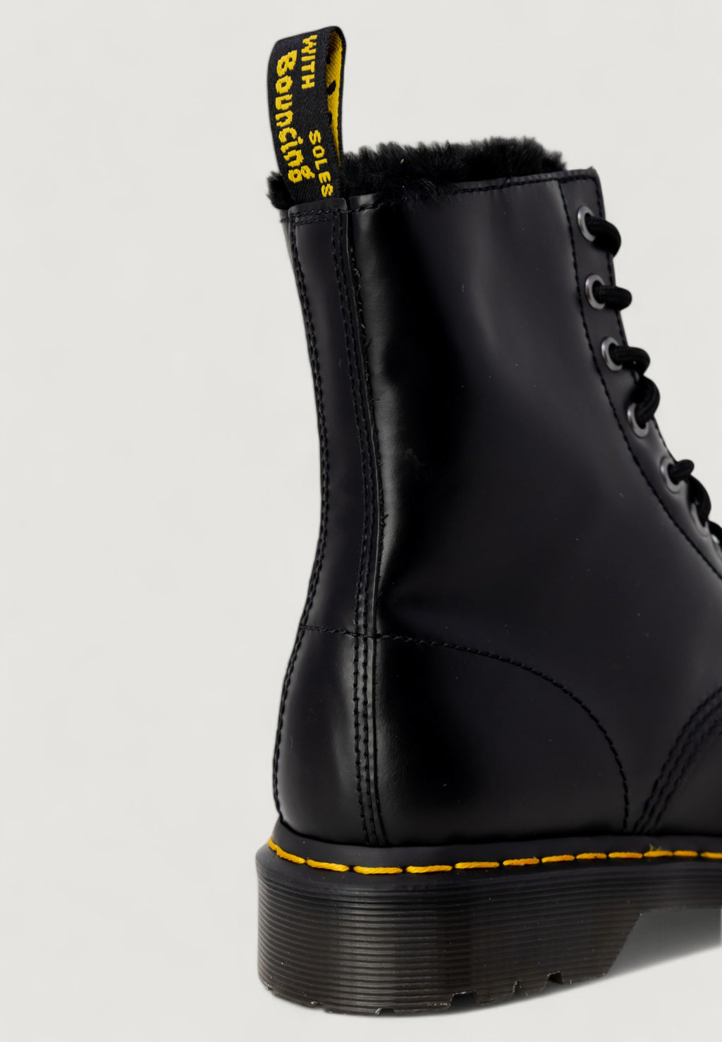 Combats boots Dr. Martens 1460 SERENA DARK GREY