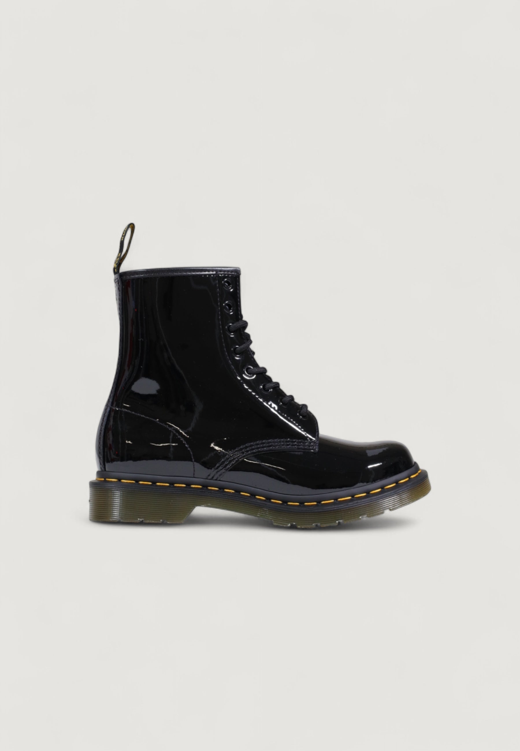 Combats boots Dr. Martens 1460 W Patent Lamper
