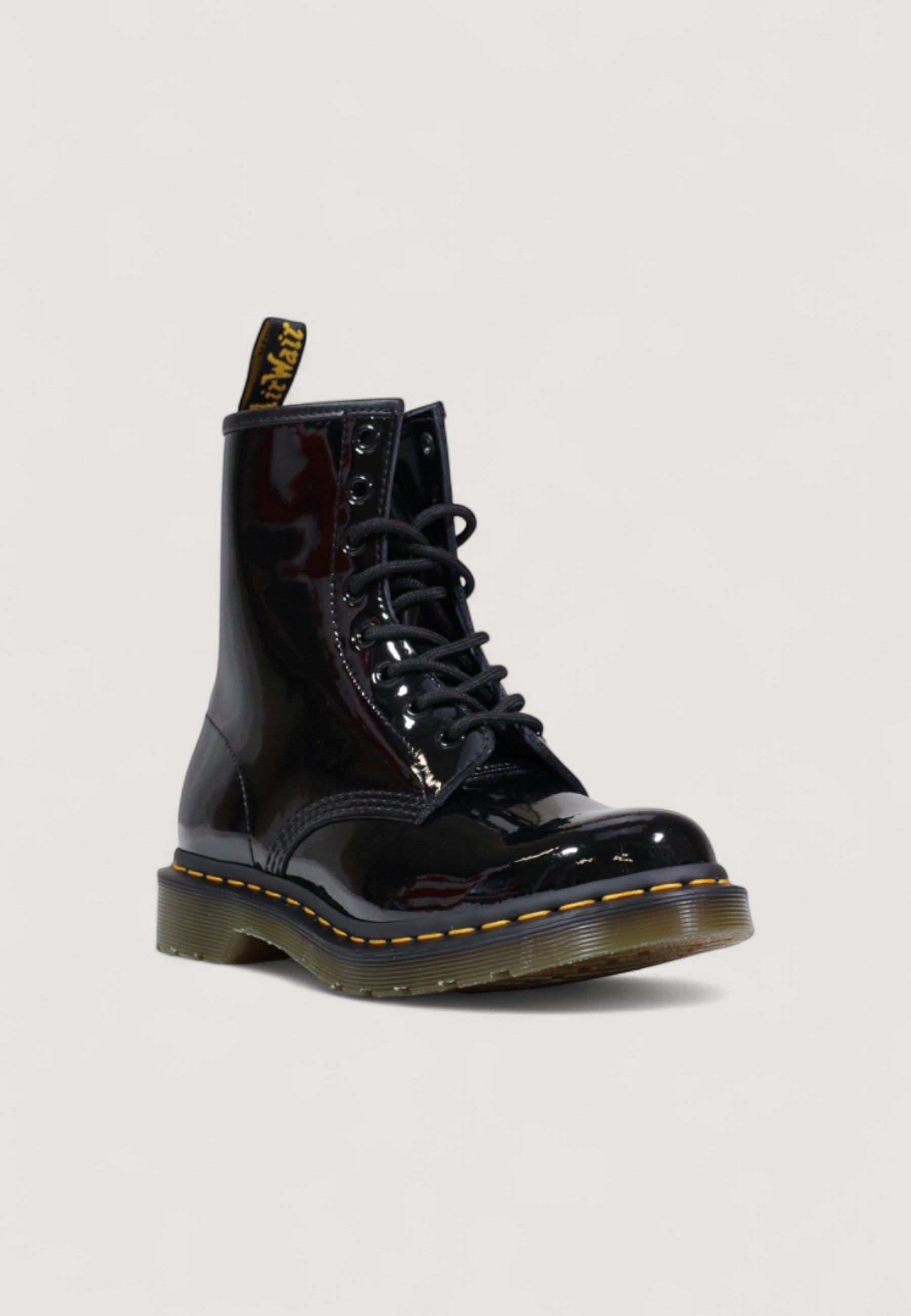 Combats boots Dr. Martens 1460 W Patent Lamper
