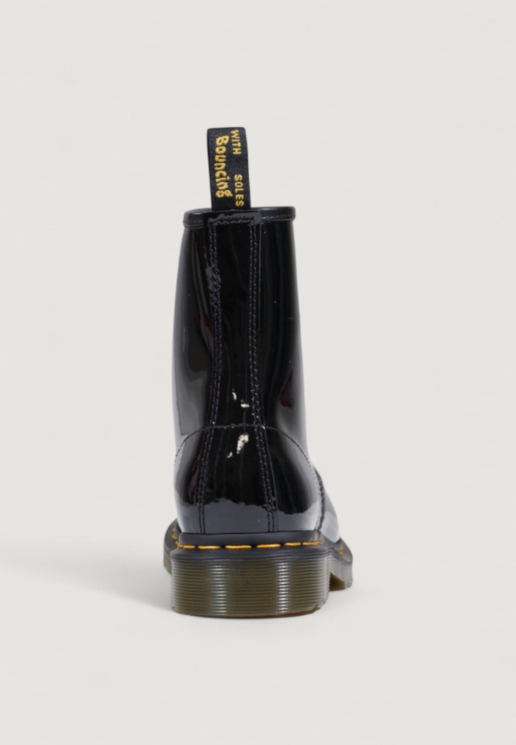 Combats boots Dr. Martens 1460 W Patent Lamper