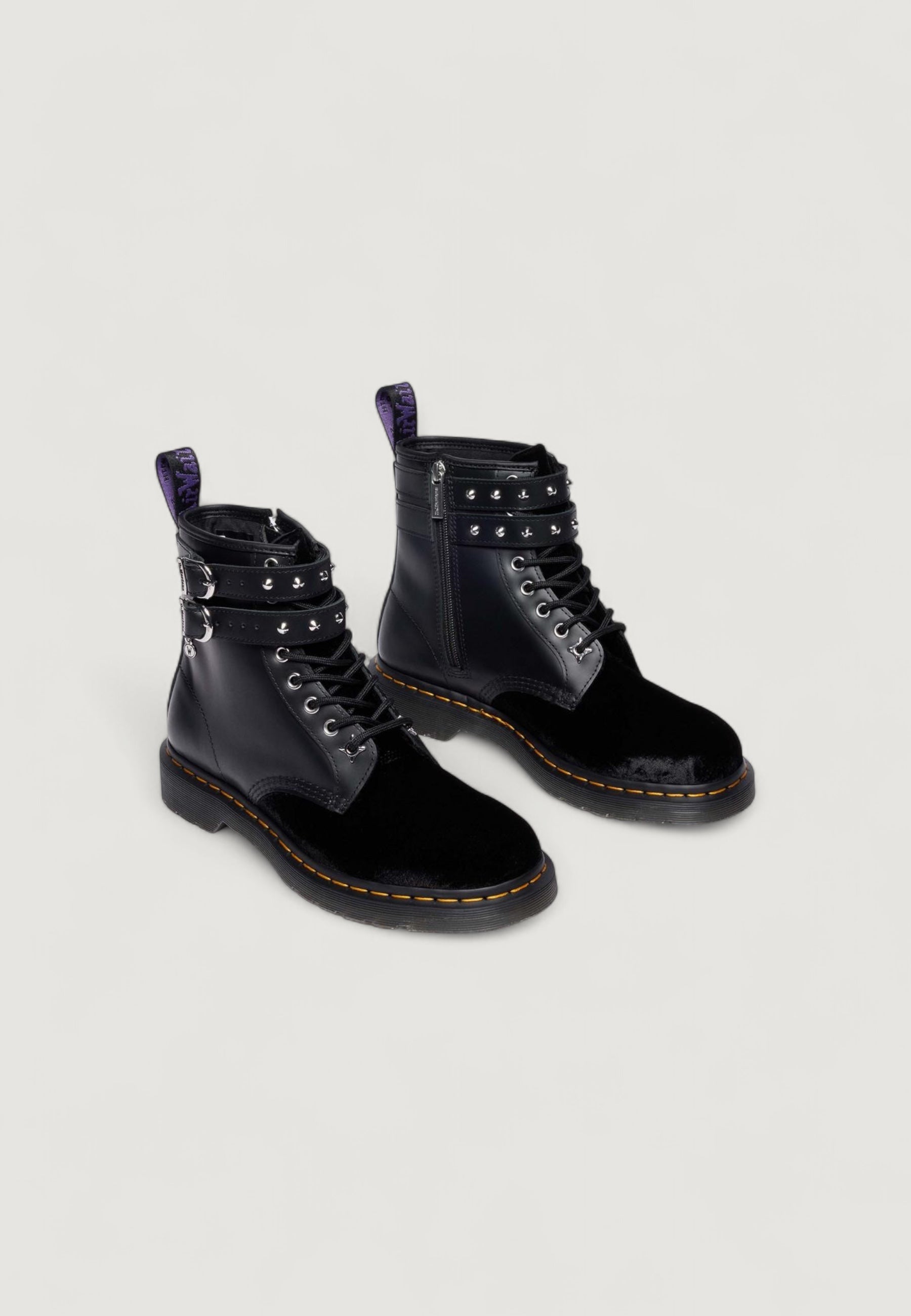 Combats boots Dr. Martens 1460 Wdn Smooth+Velvet