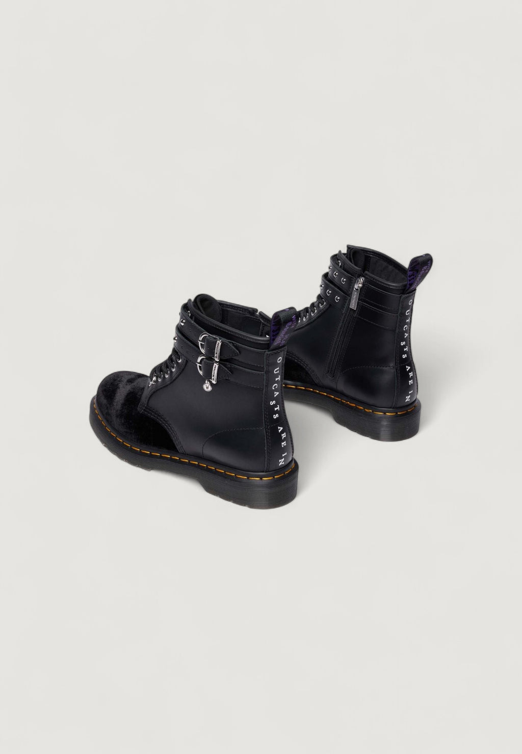 Combats boots Dr. Martens 1460 Wdn Smooth+Velvet
