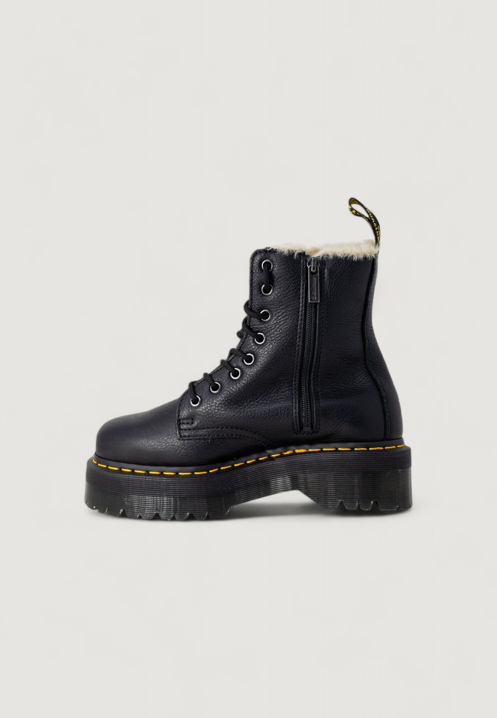 Anfibi Dr. Martens JADON FL BLACK PISA - Imballo Originale Danneggiato - Prodotto Integro