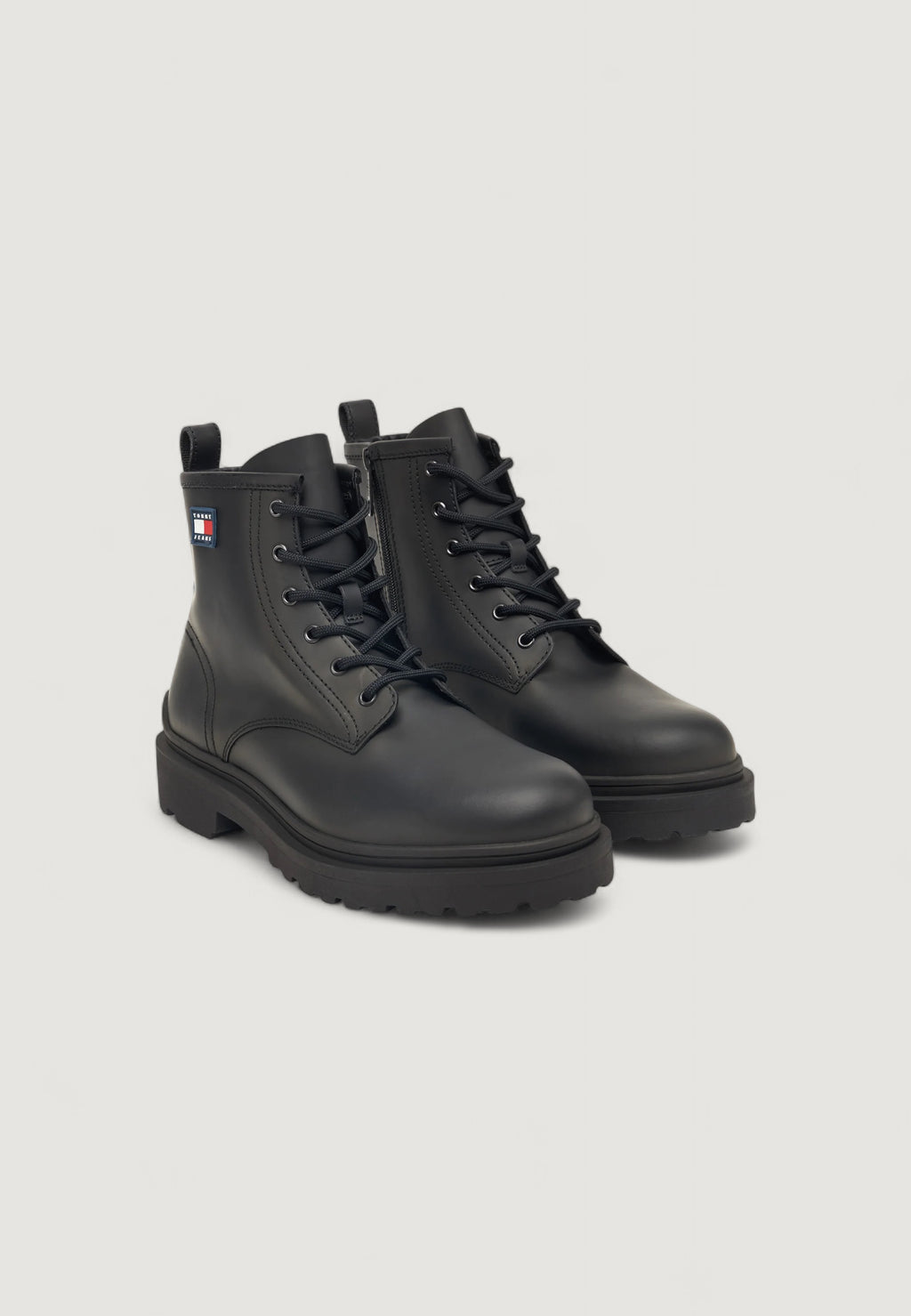 Anfibi Tommy Hilfiger Jeans TJM LACE UP RUBBERIZ