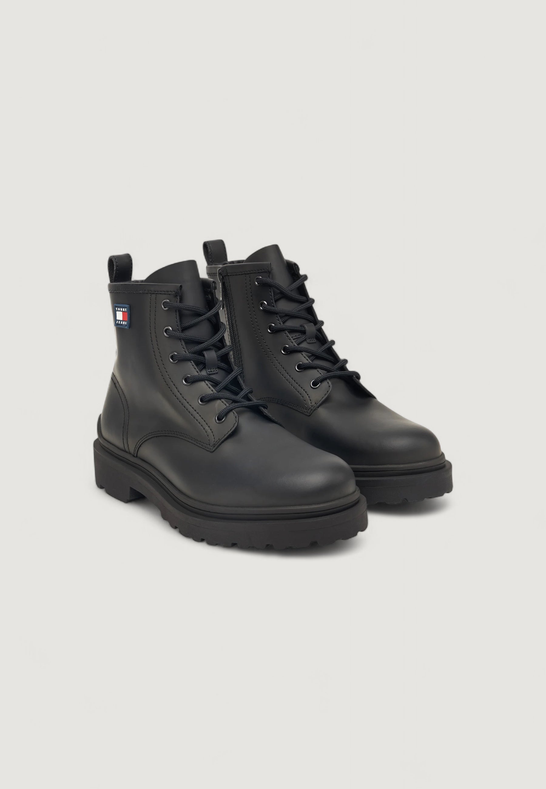 Anfibi Tommy Hilfiger Jeans TJM LACE UP RUBBERIZ