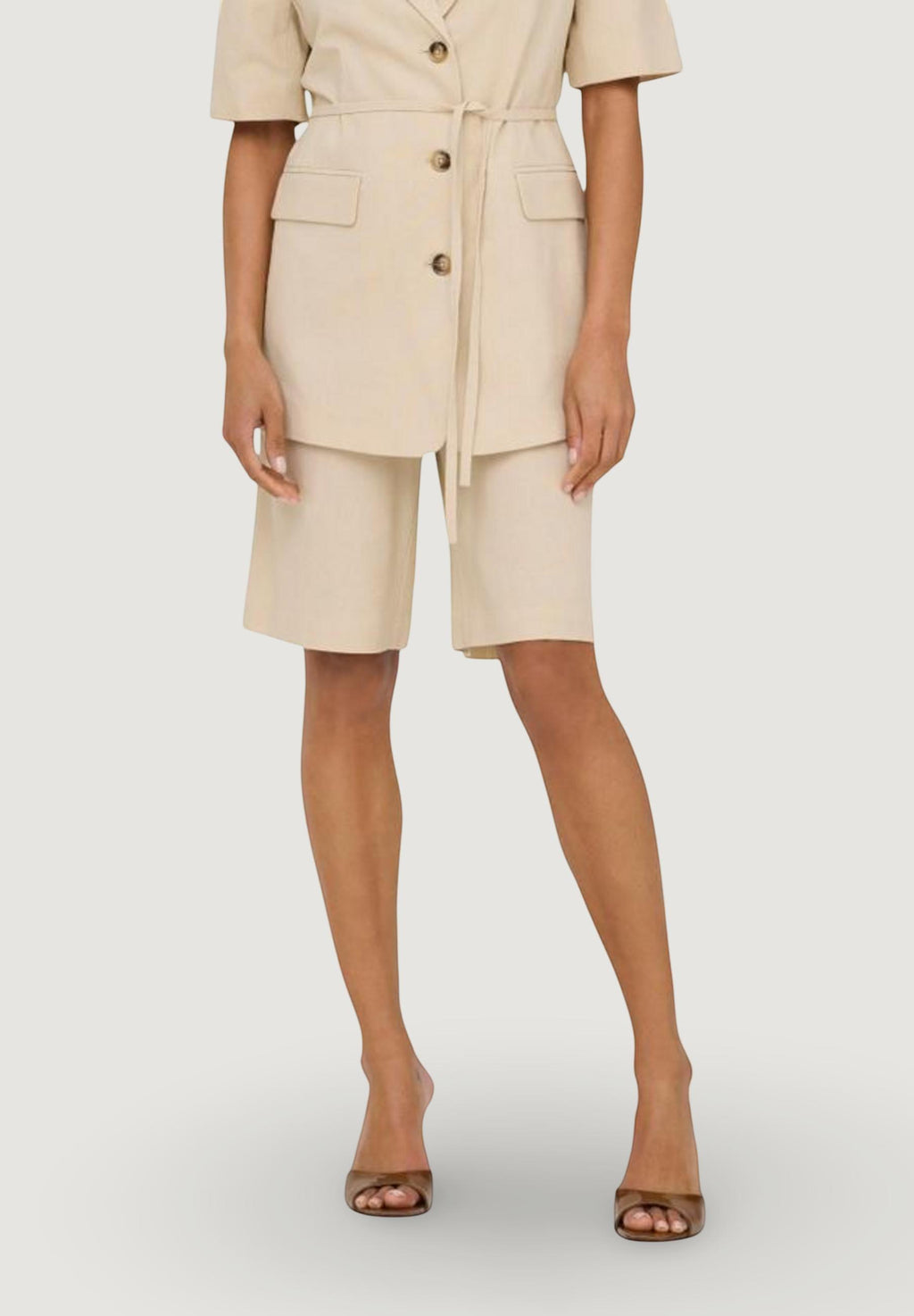 Bermuda shorts Jacqueline de Yong Jdynaomi Linen Mw Bermuda Shorts Tlr