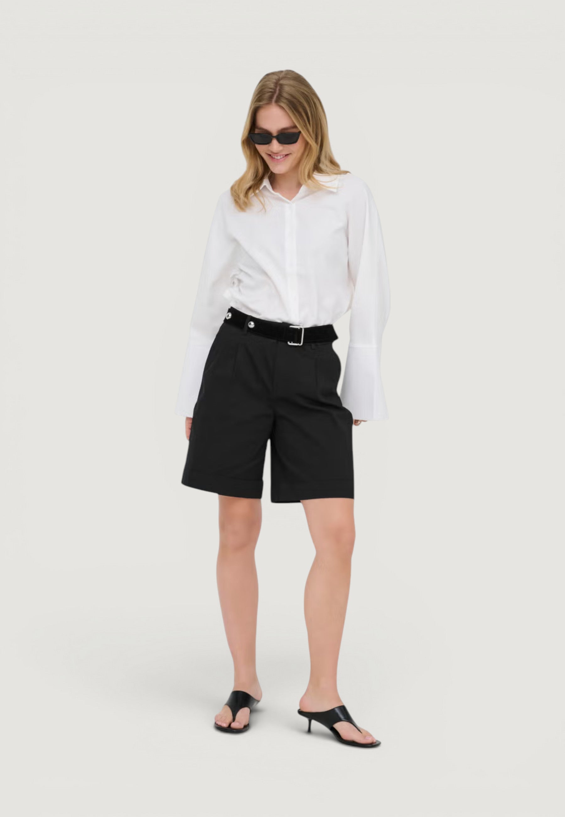 Bermuda Jacqueline de Yong ONLROSALIE HW BERMUDA SHORTS PNT NOOS