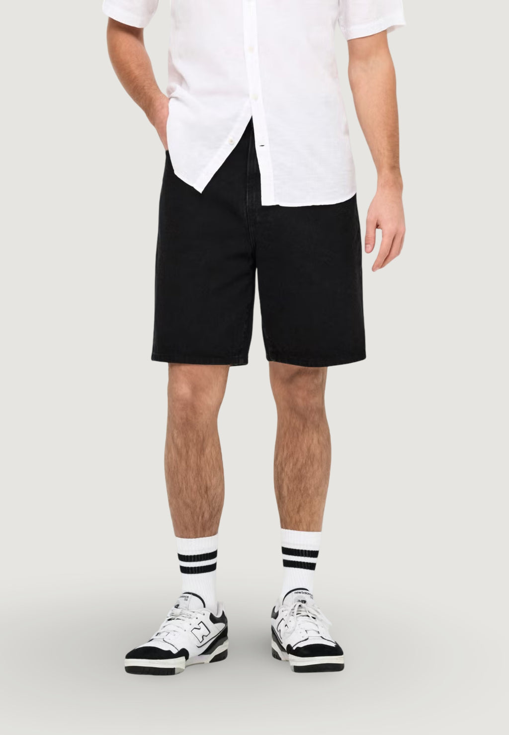 Bermuda Only & Sons ONSFADE BLACK 9087 TAI DNM SHORTS NOOS