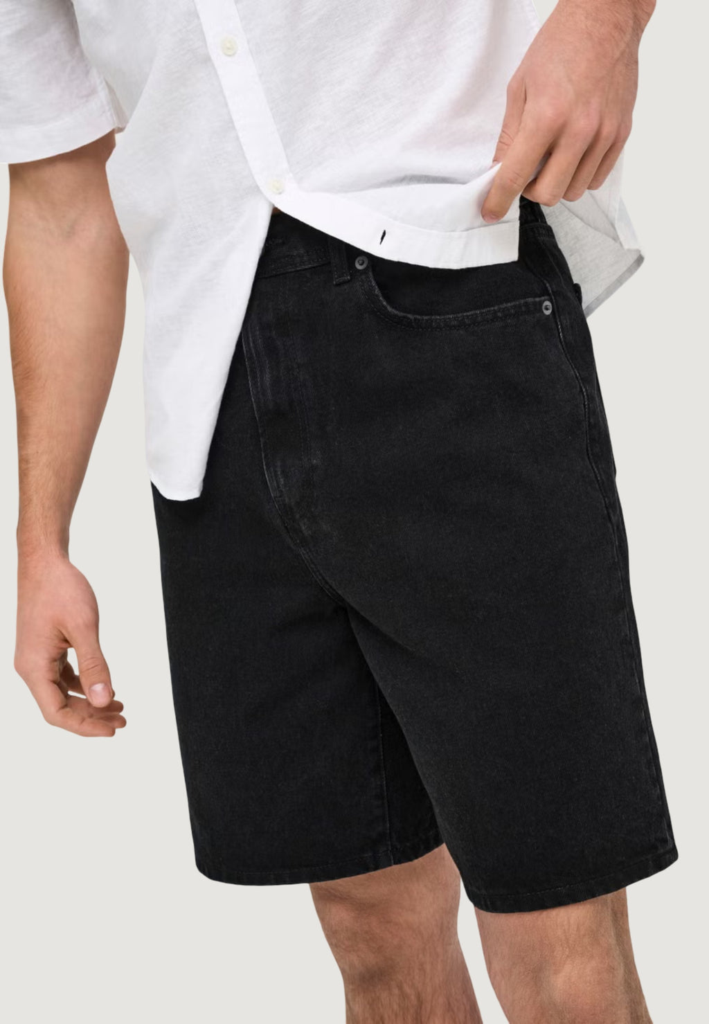 Bermuda Only & Sons ONSFADE BLACK 9087 TAI DNM SHORTS NOOS