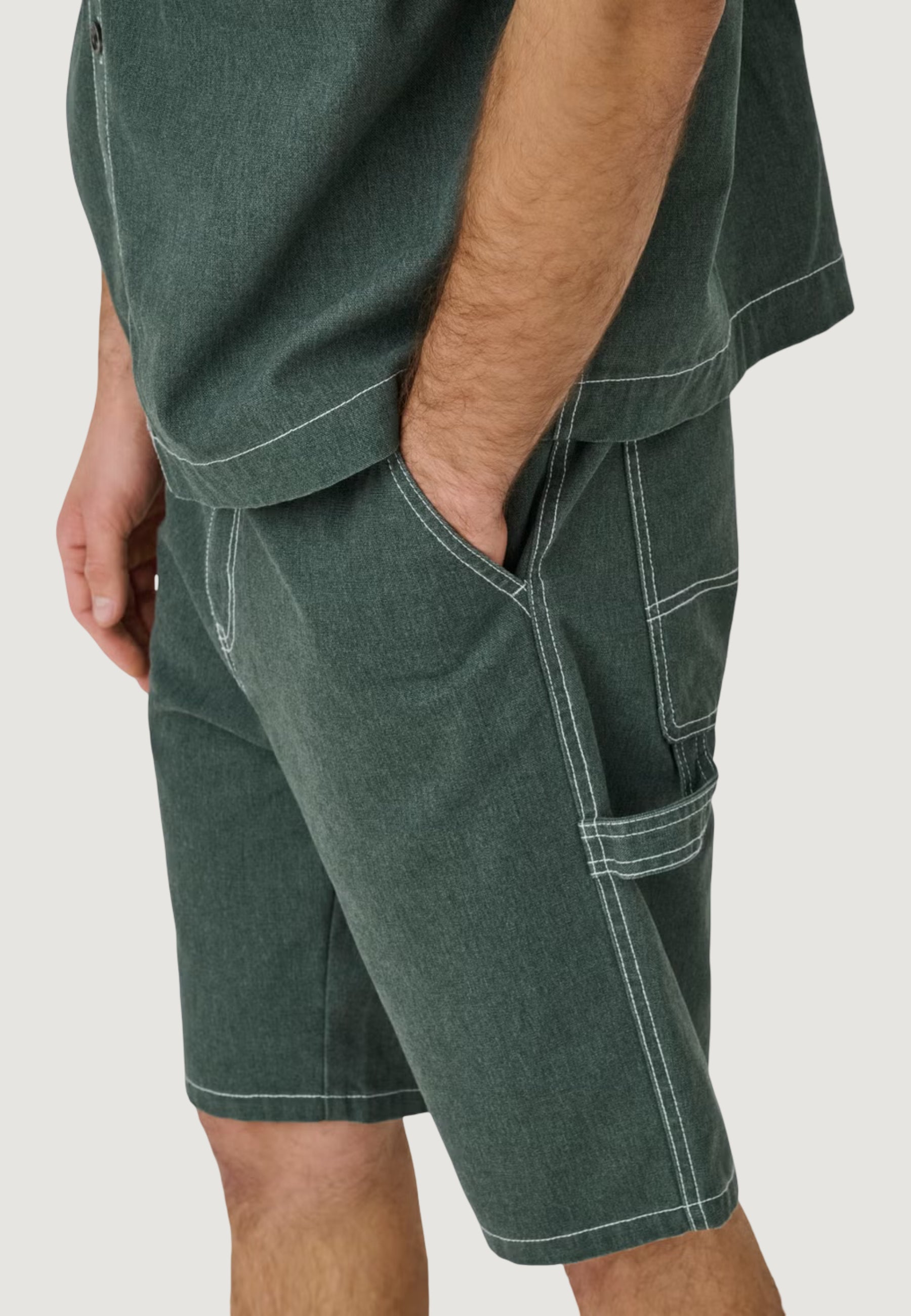 Bermuda Only & Sons Onsedge Work 8343 Yfm Dnm Shorts Ww Dark Green