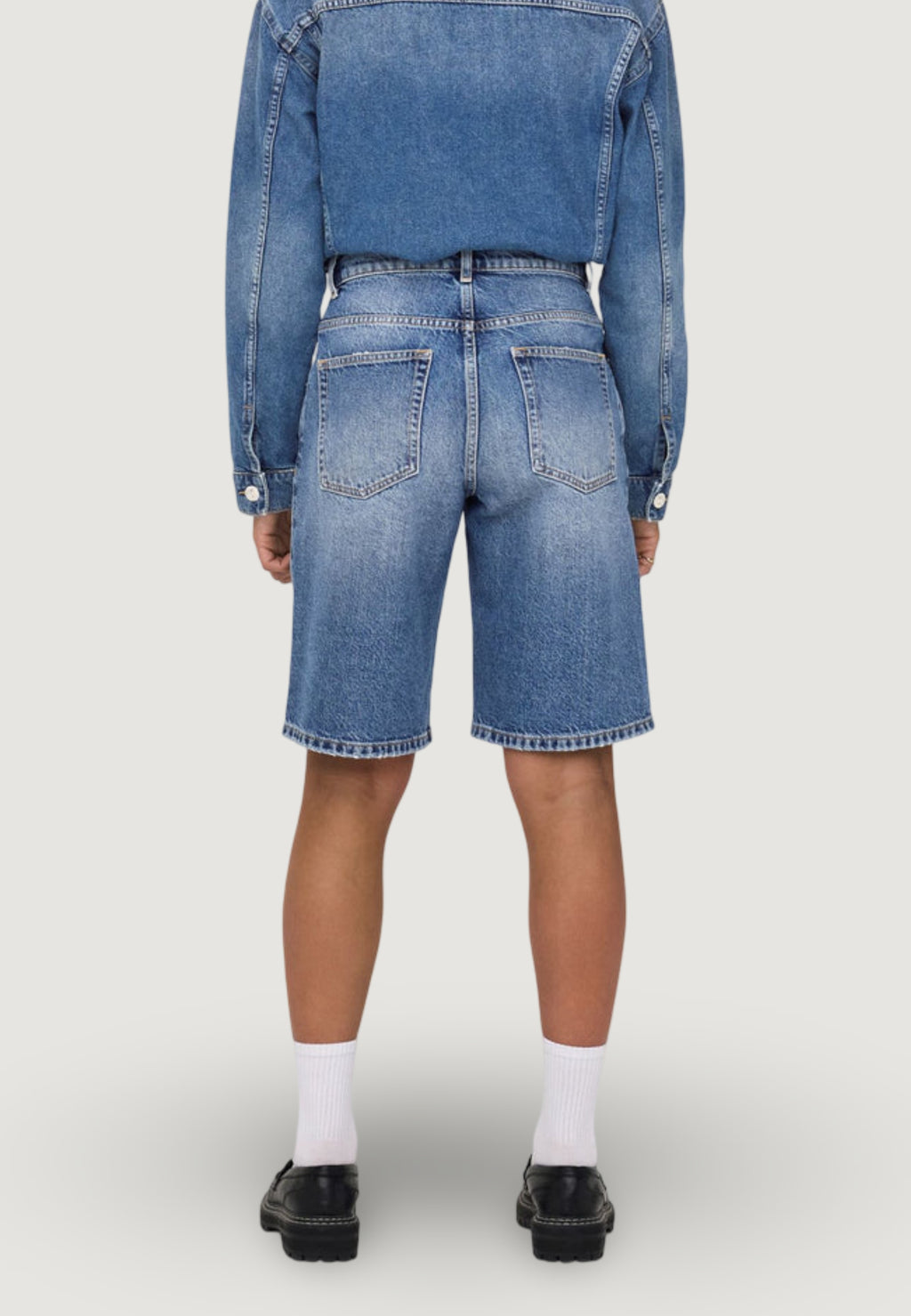 Bermuda Only Onlmate Reg Baggy Long Shorts Dnm Noos