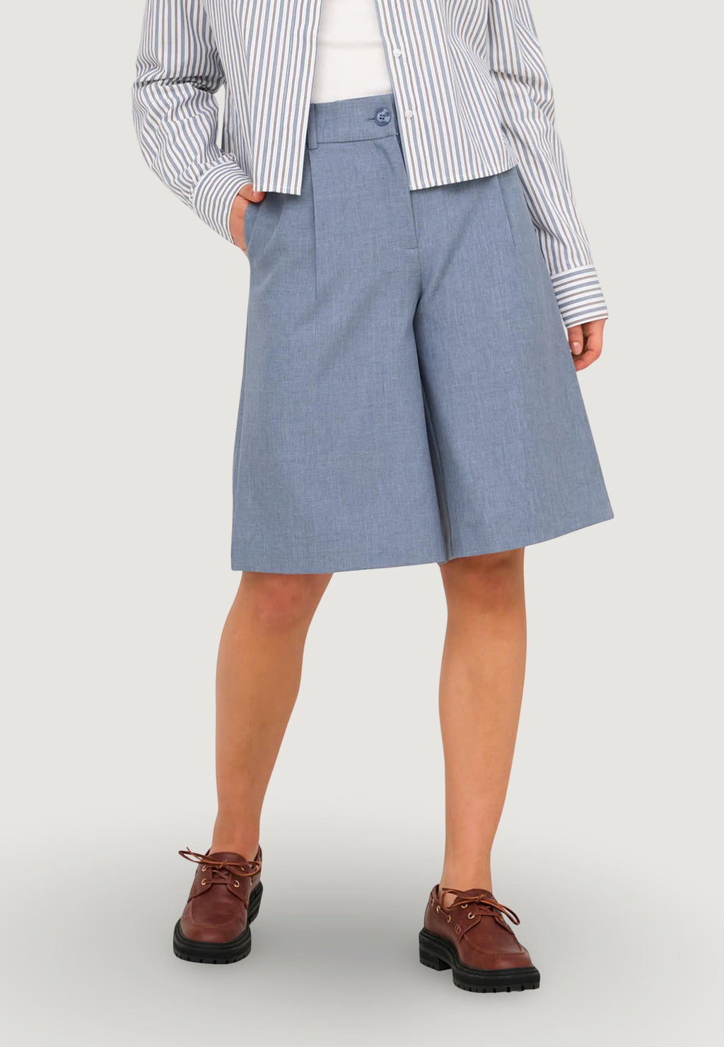 Bermuda shorts Only Onllinda Hw Mel Long Shorts Tlr Noos