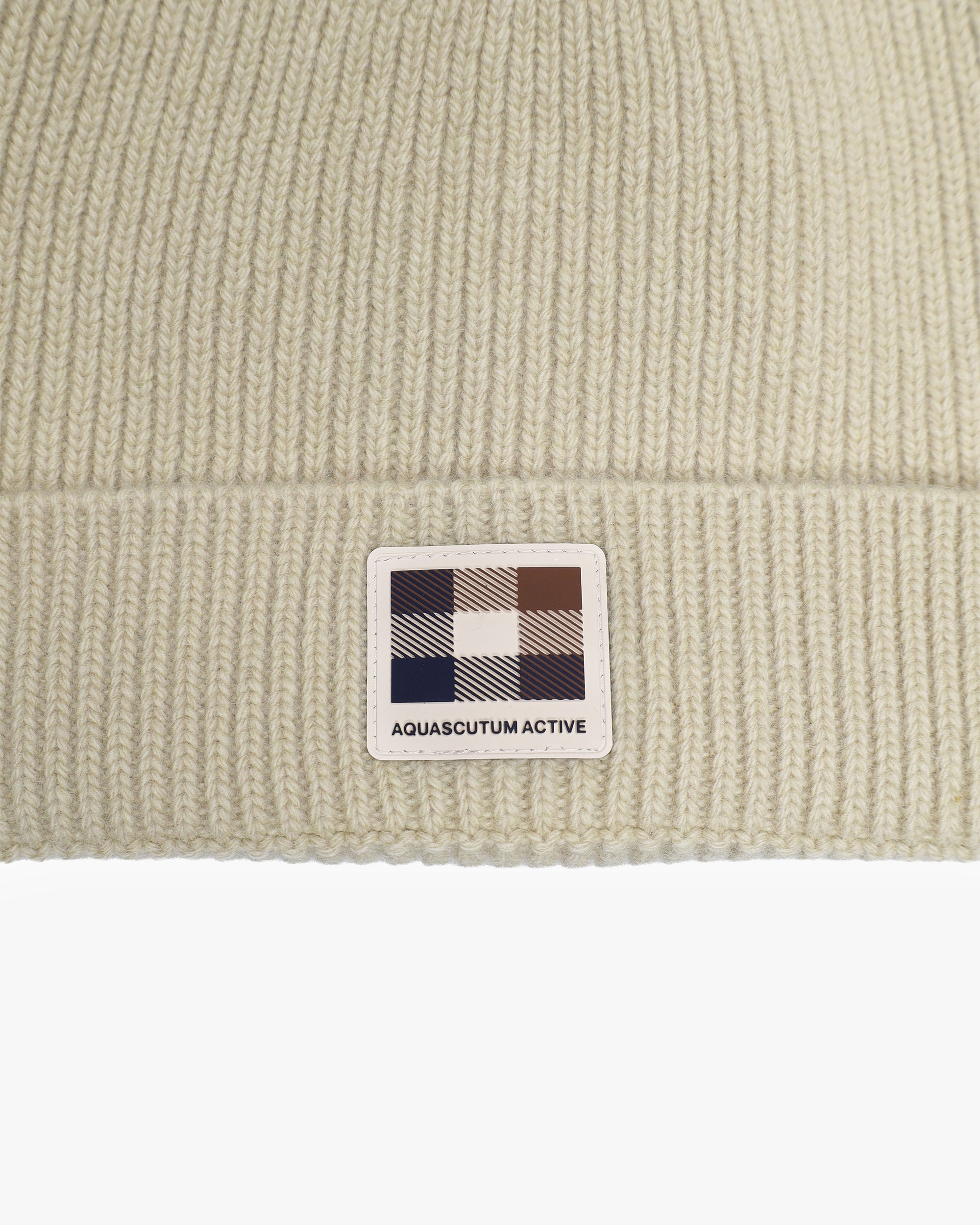 Berretto Aquascutum Active RUBBER PATCH BEANIE